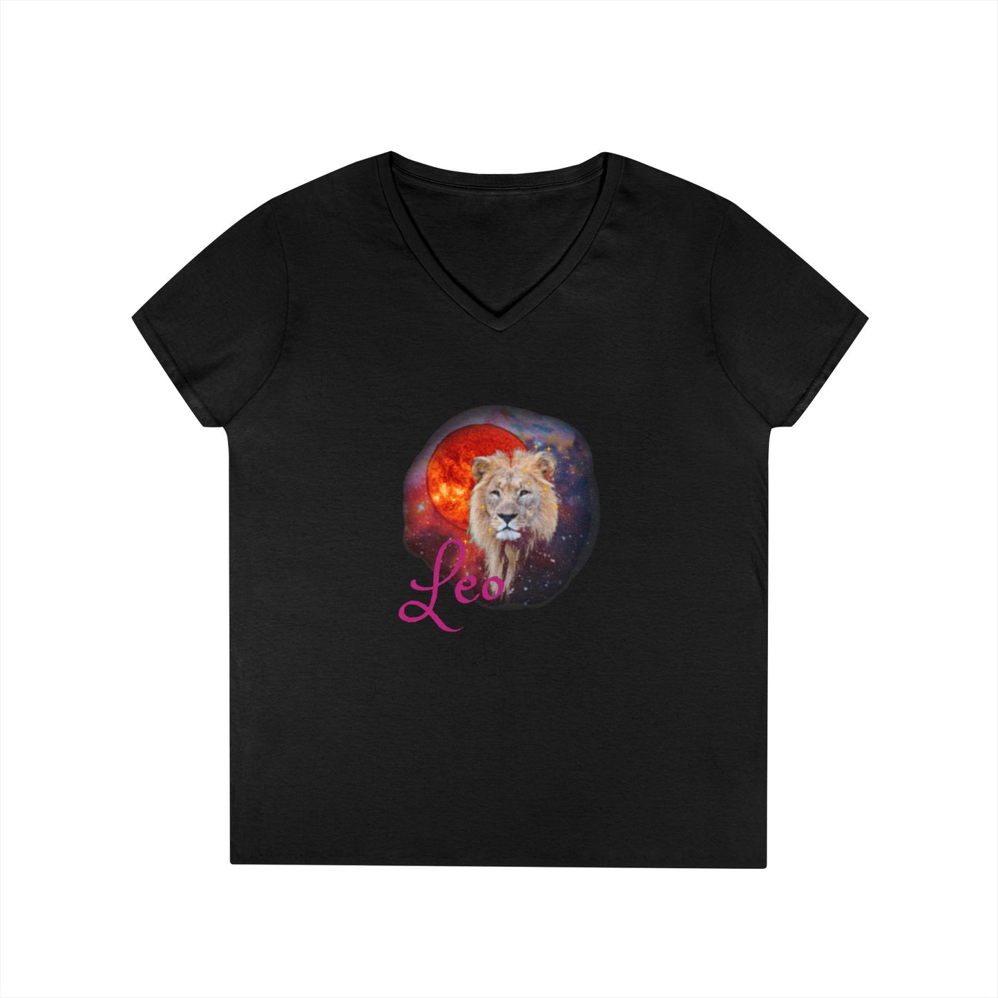 Leo Zodiac V-Neck