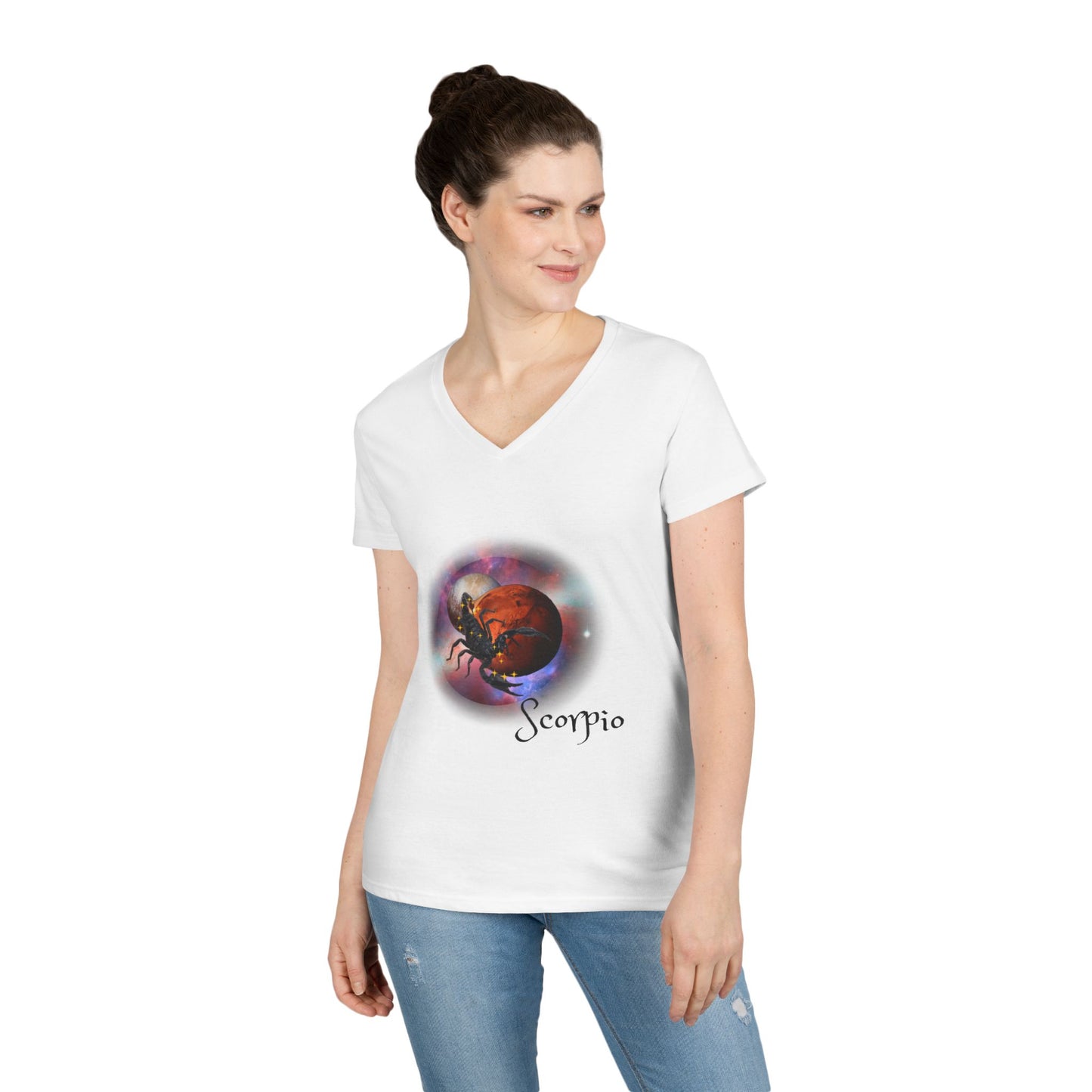 Scorpio Zodiac V-Neck