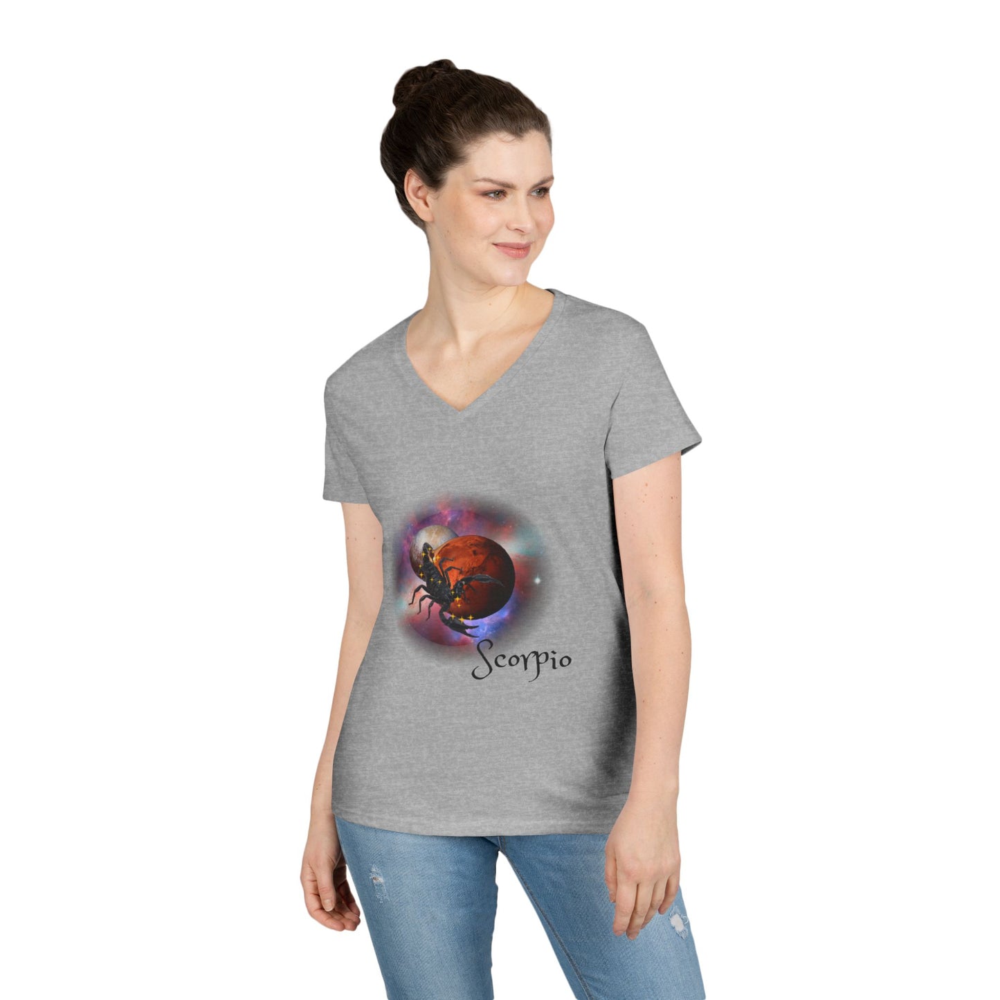 Scorpio Zodiac V-Neck