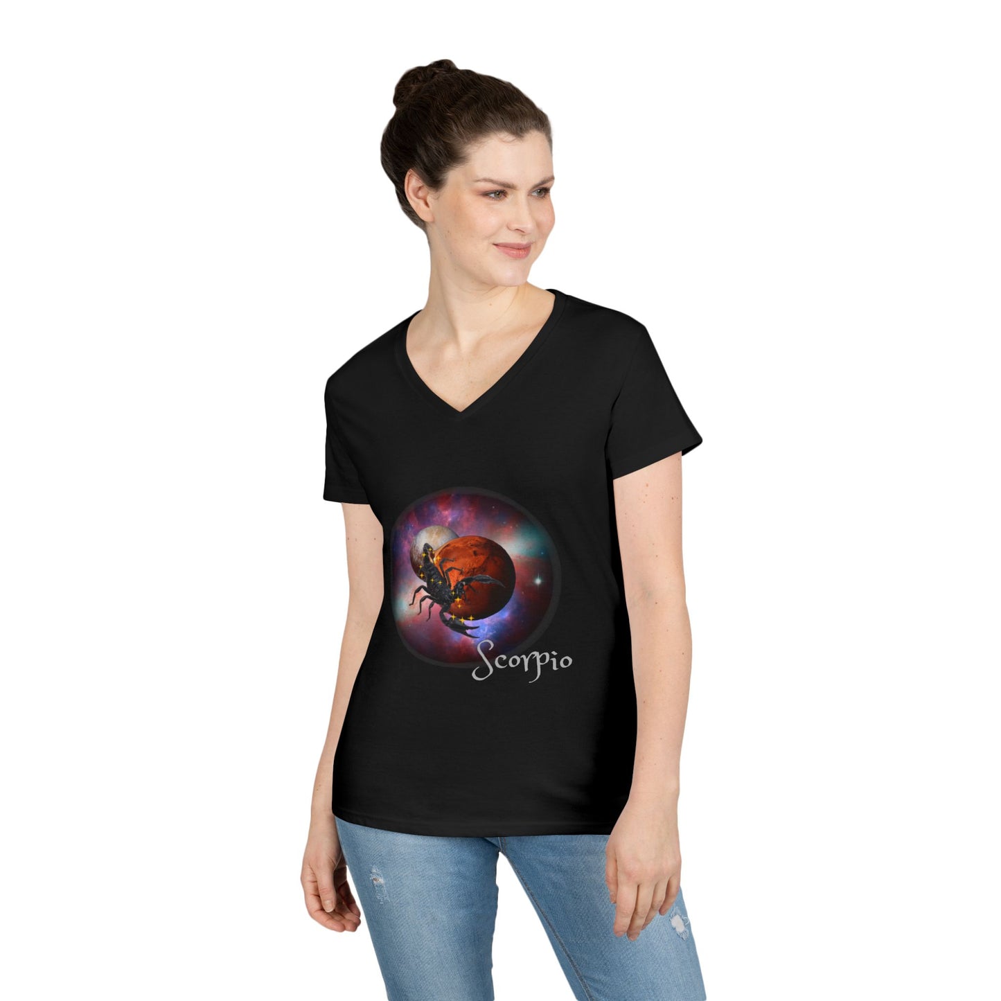 Scorpio Zodiac V-Neck