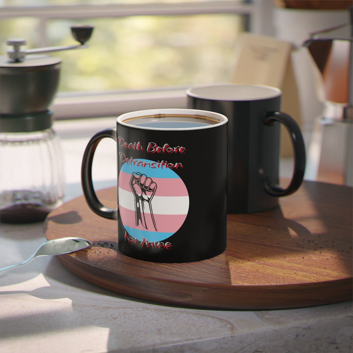 Death Before Detransition Color-Changing Mug