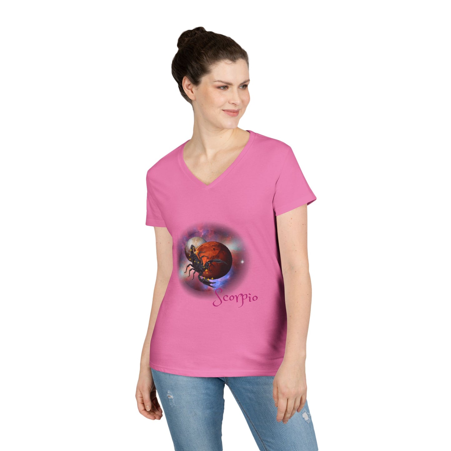 Scorpio Zodiac V-Neck