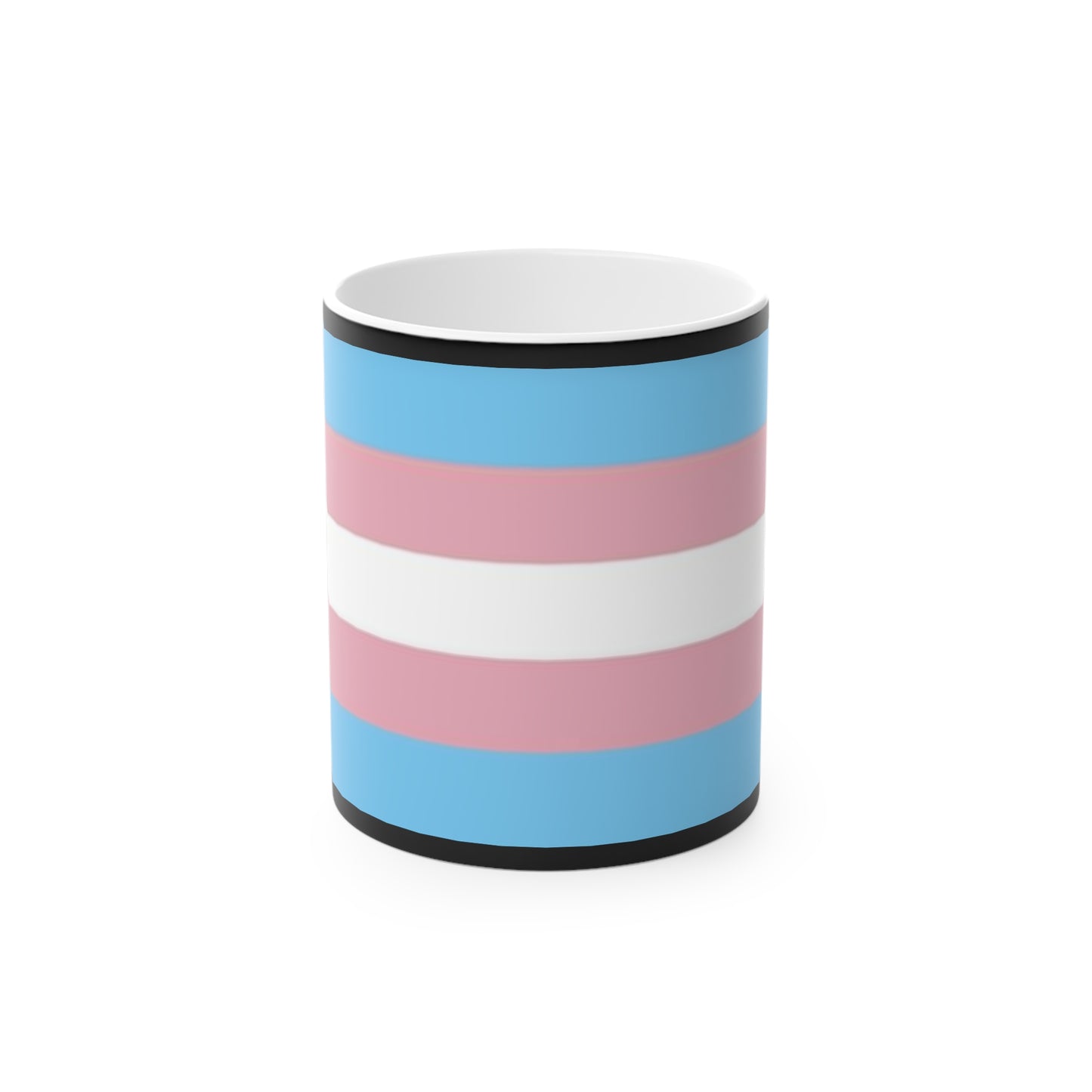 Transgender Pride Color Changing Mug
