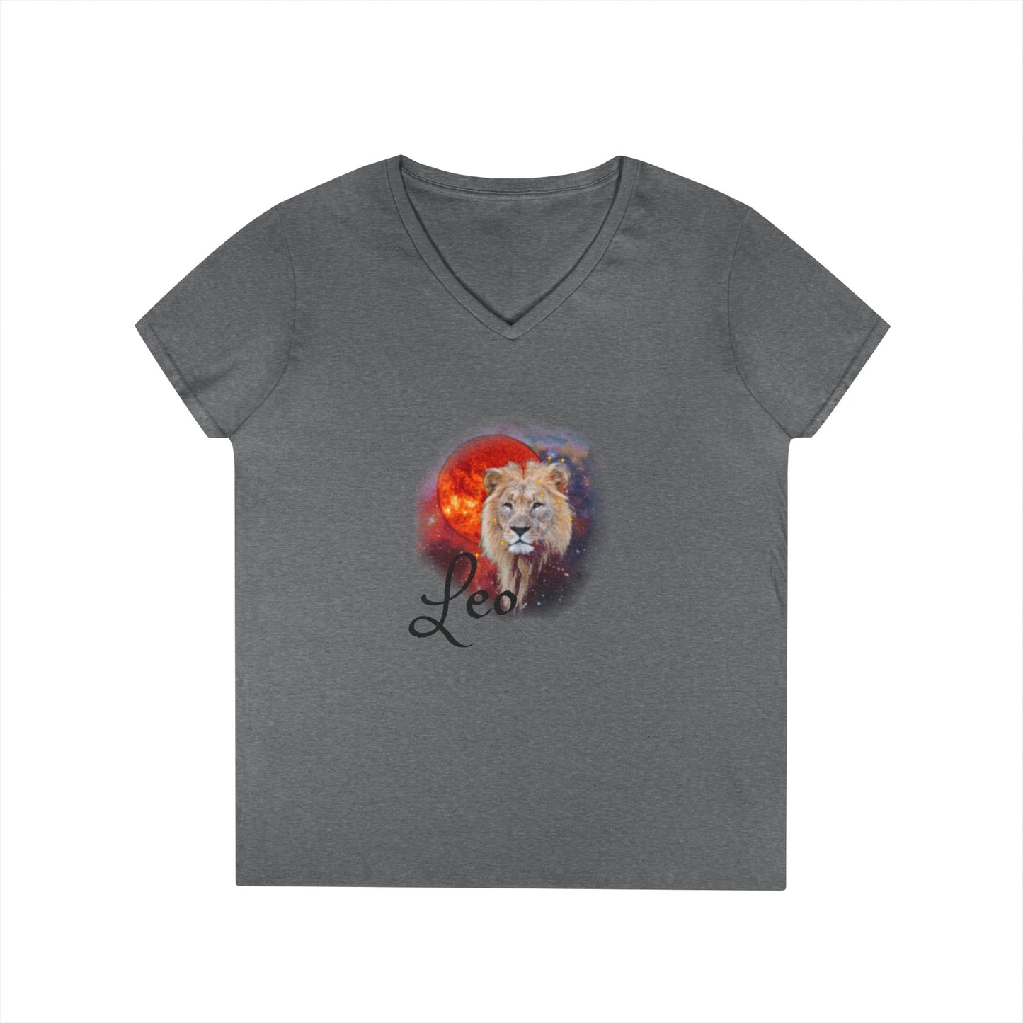 Leo Zodiac V-Neck