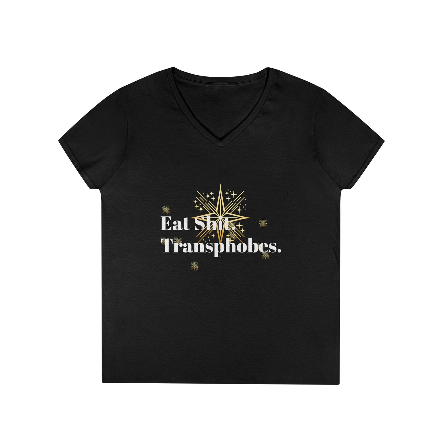 Eat S--t Transphobes V-Neck