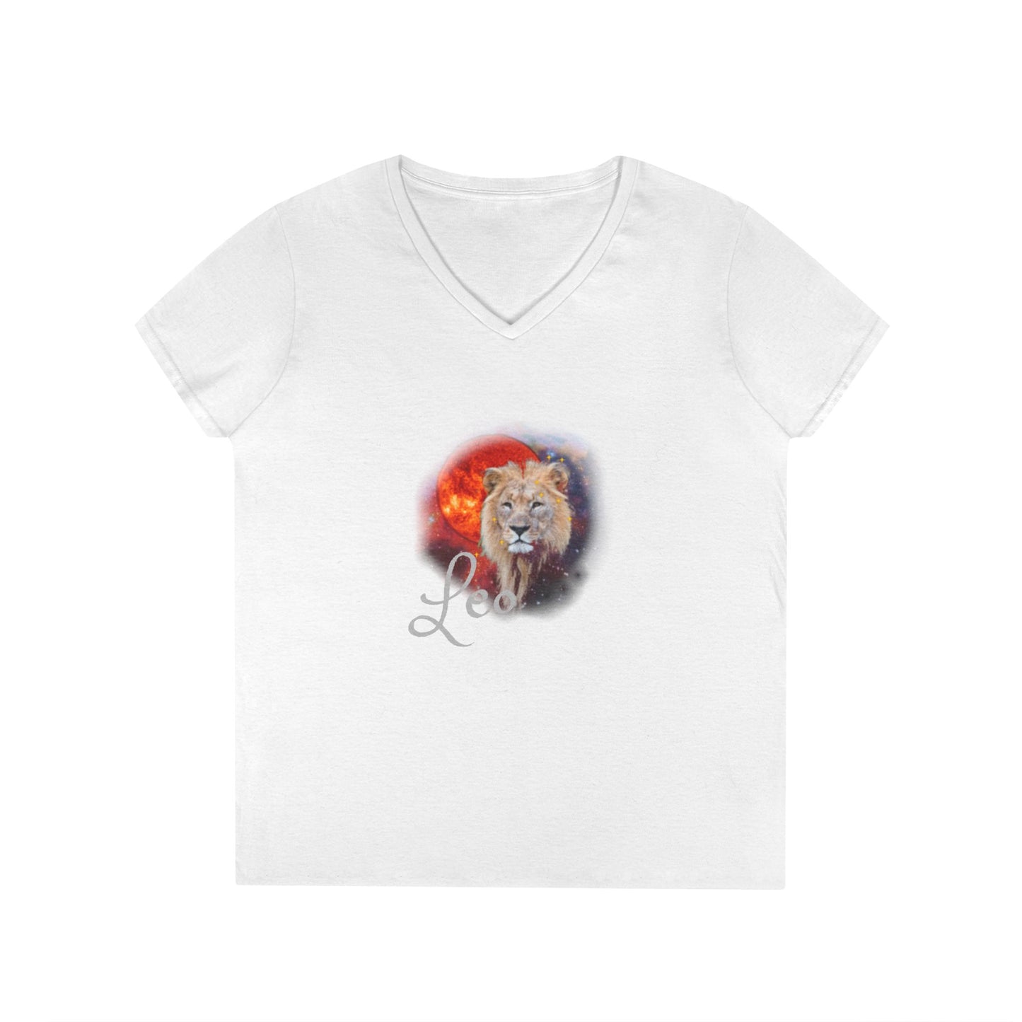 Leo Zodiac V-Neck