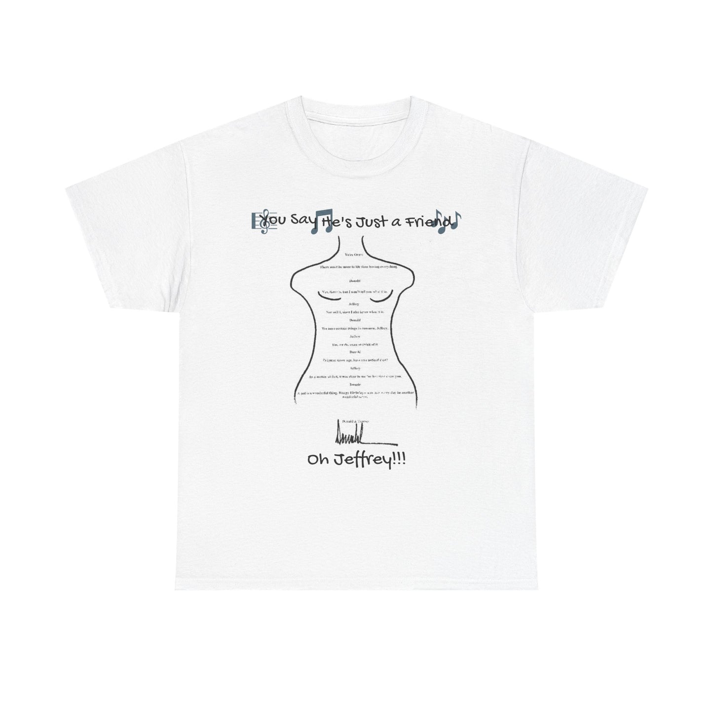 Trump Epstien Friends Tee