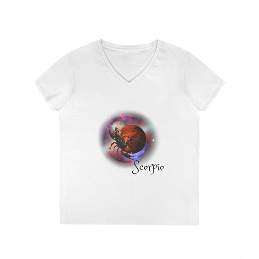 Scorpio Zodiac V-Neck