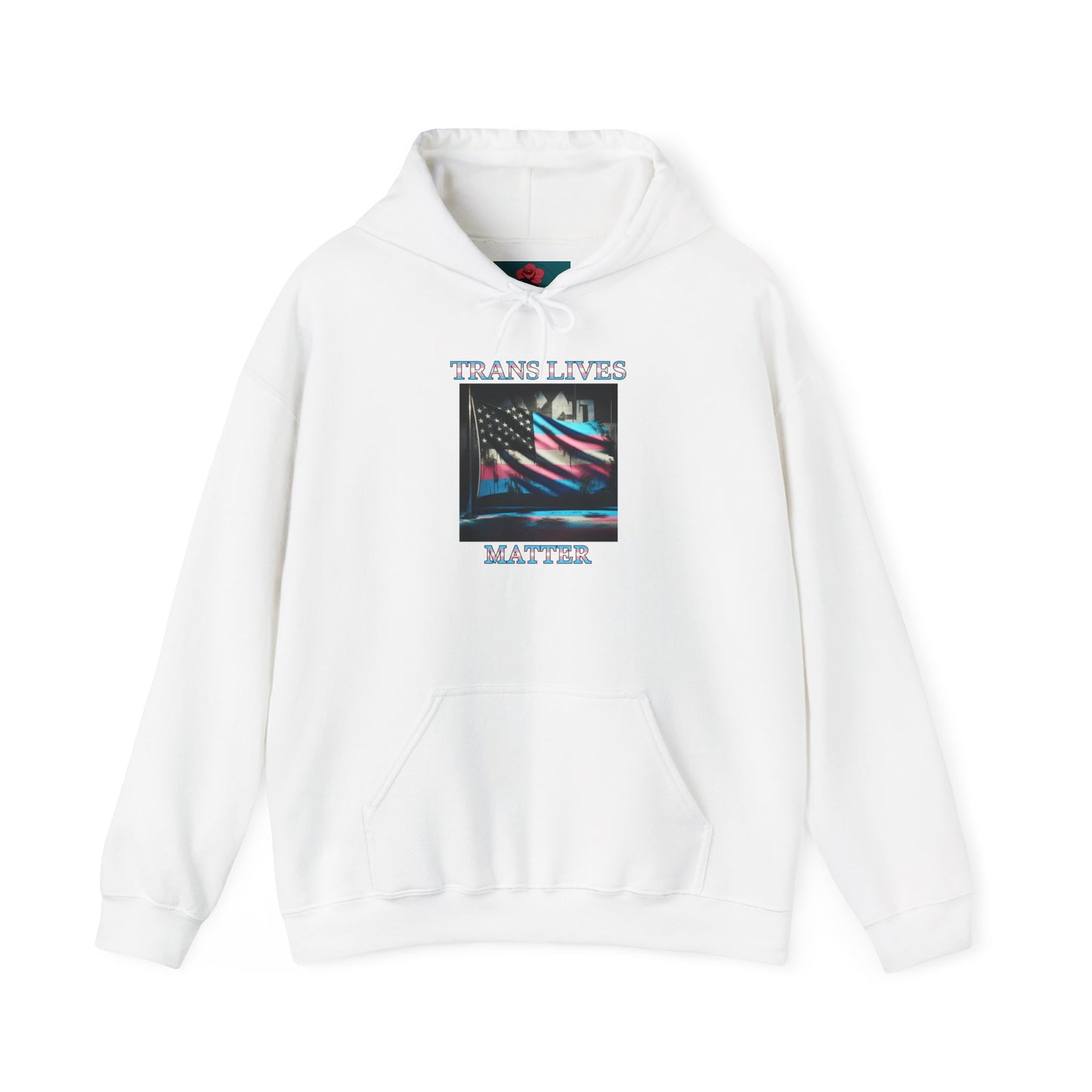 Trans Lives Matter Flag Hoodie V2