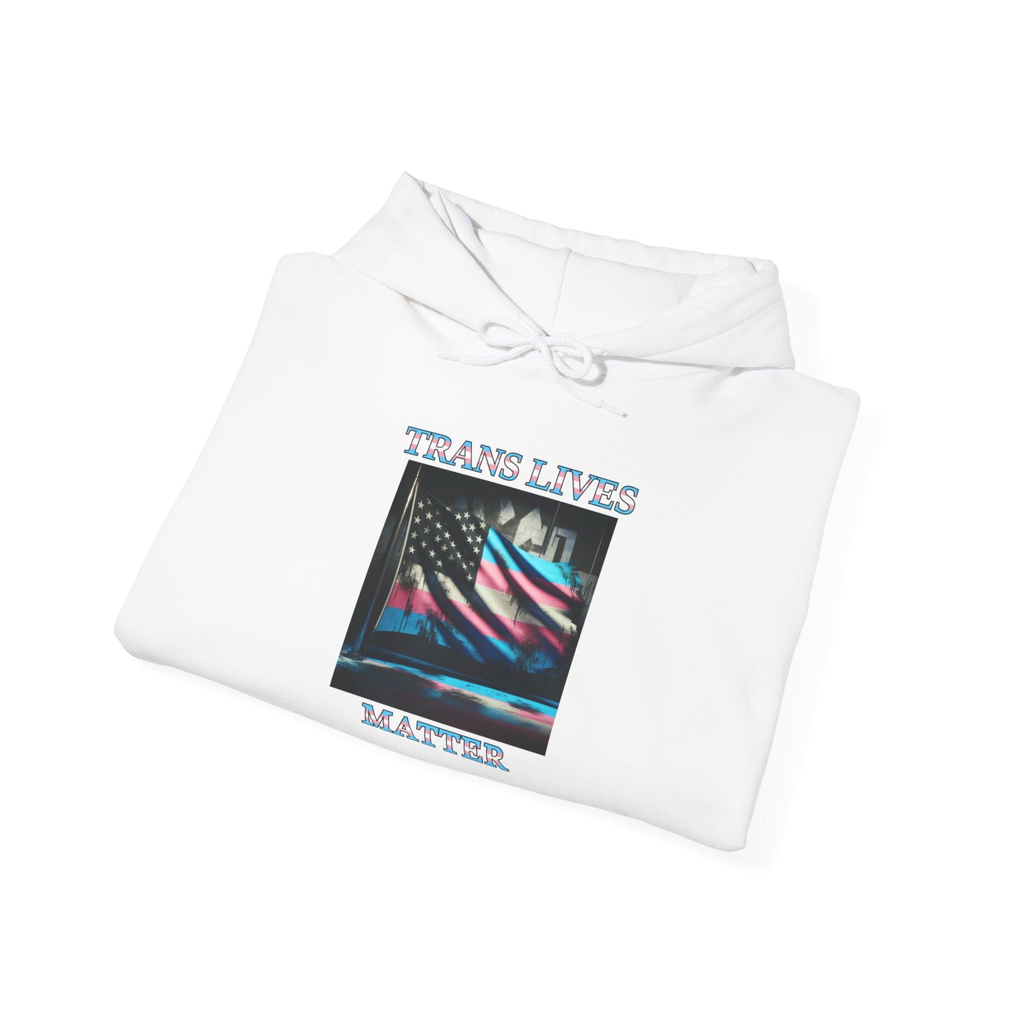 Trans Lives Matter Flag Hoodie V2