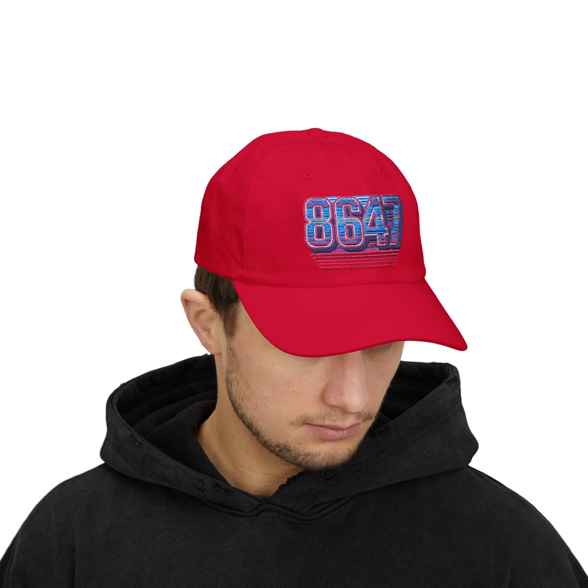 Retro '8647' Embroidered Hat