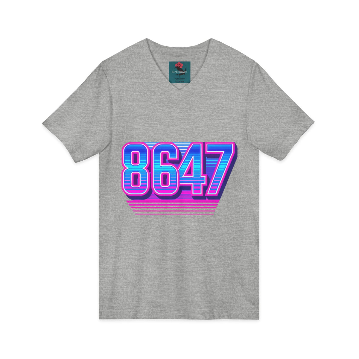 Retro 8647 V-Neck