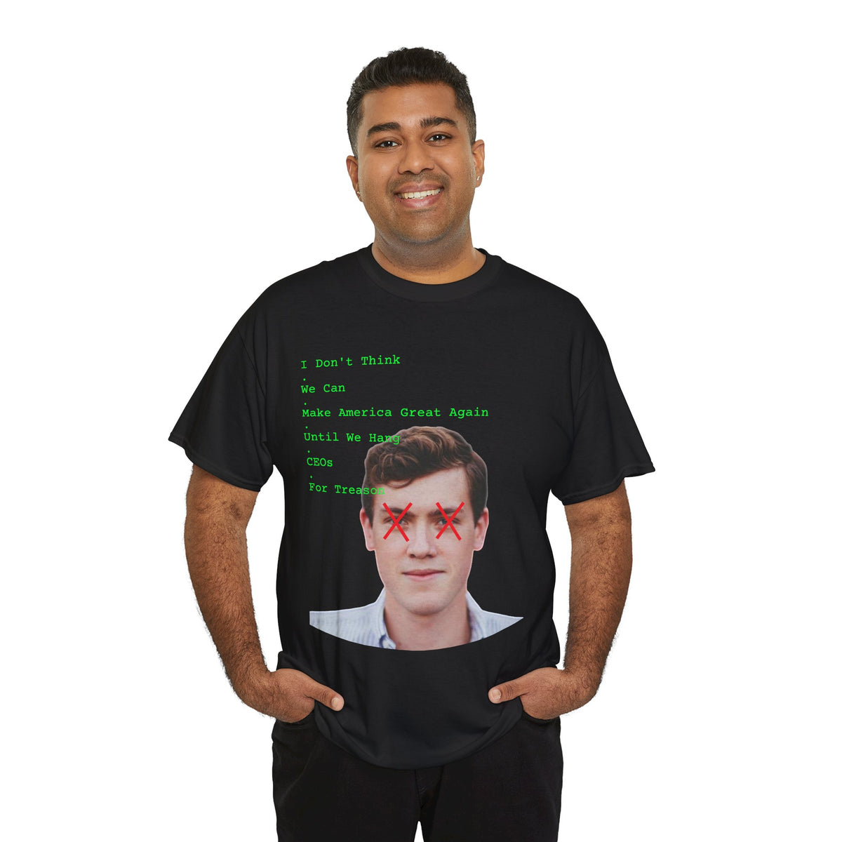 Anti-Flock Matrix Hyperbole Tee