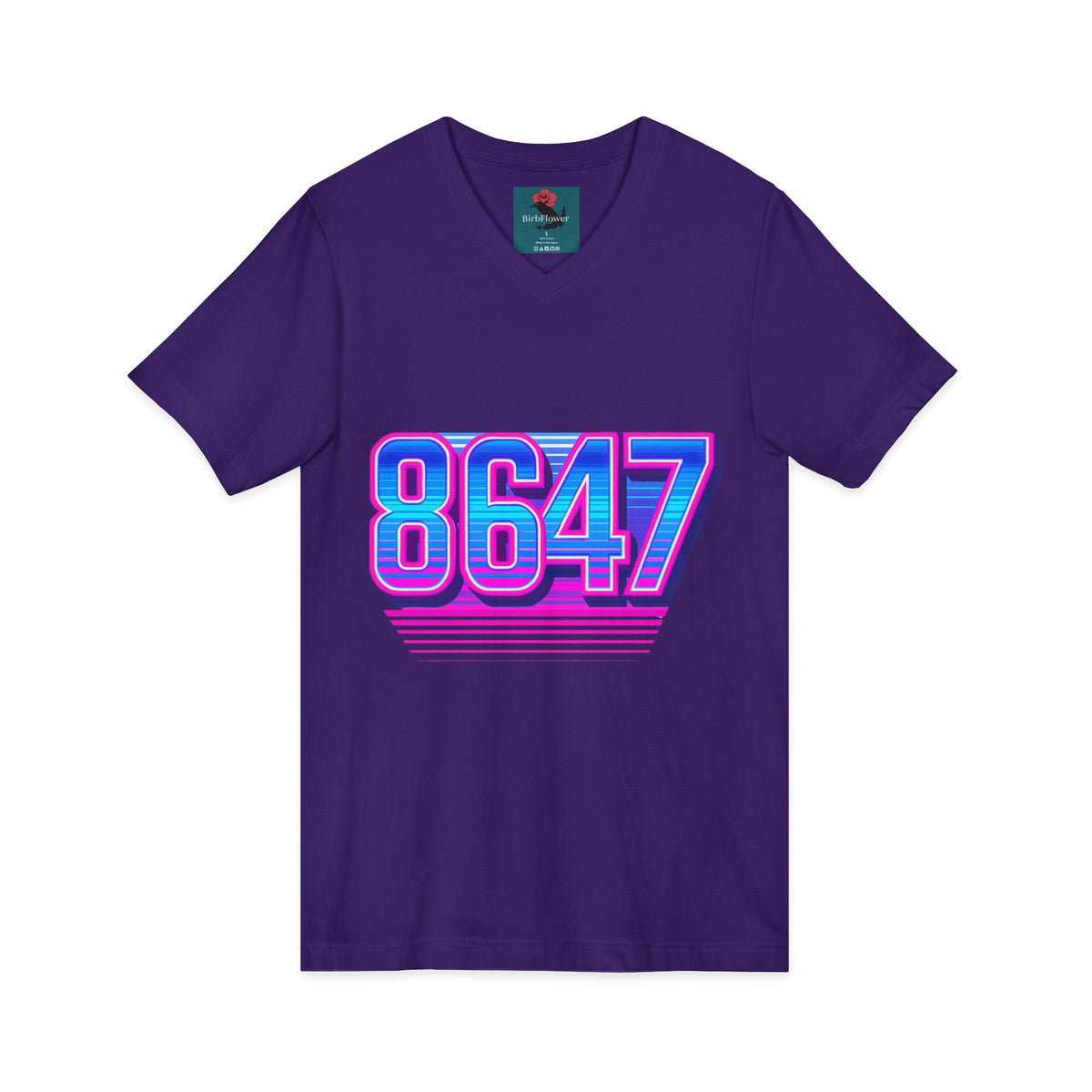 Retro 8647 V-Neck