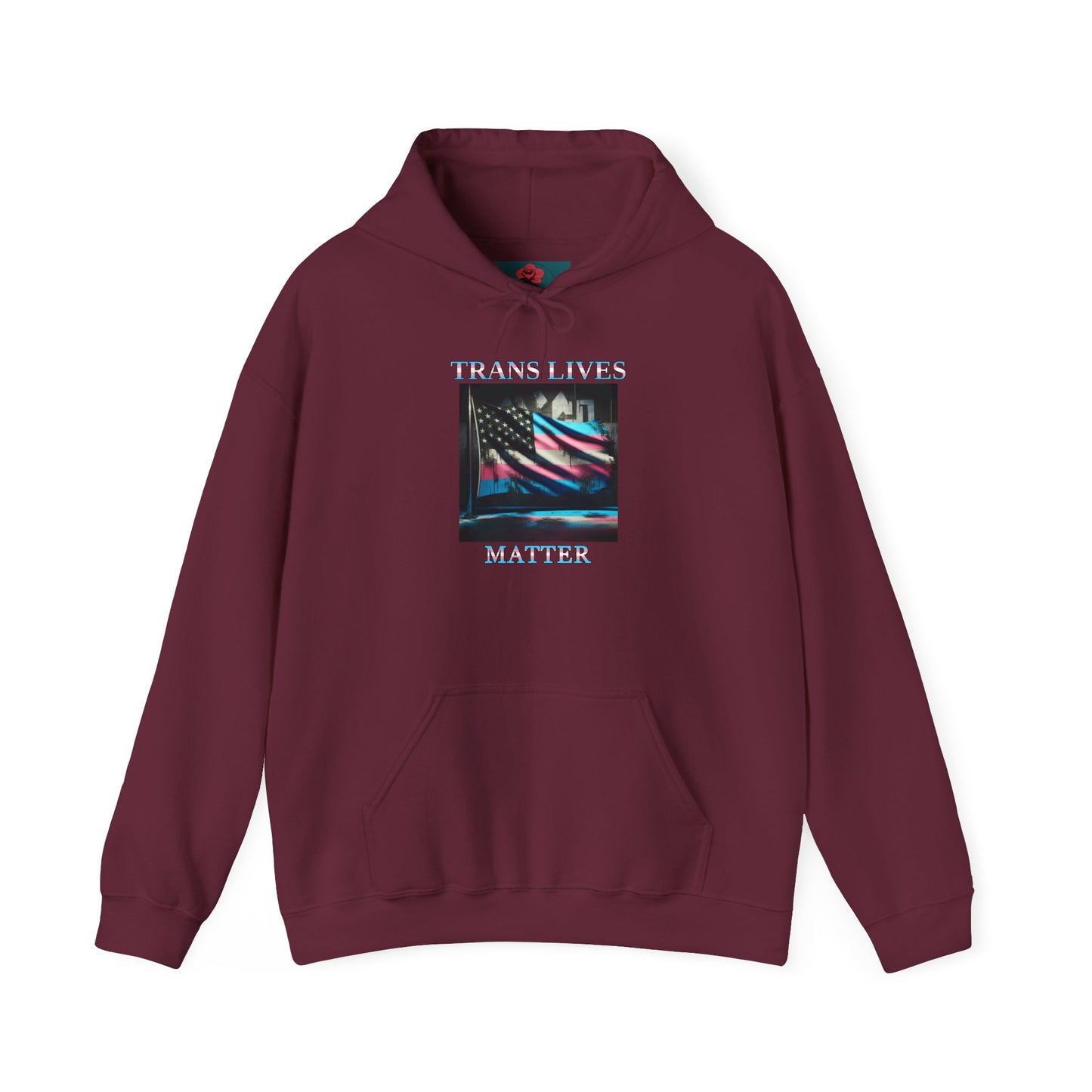 Trans Lives Matter Flag Hoodie V2