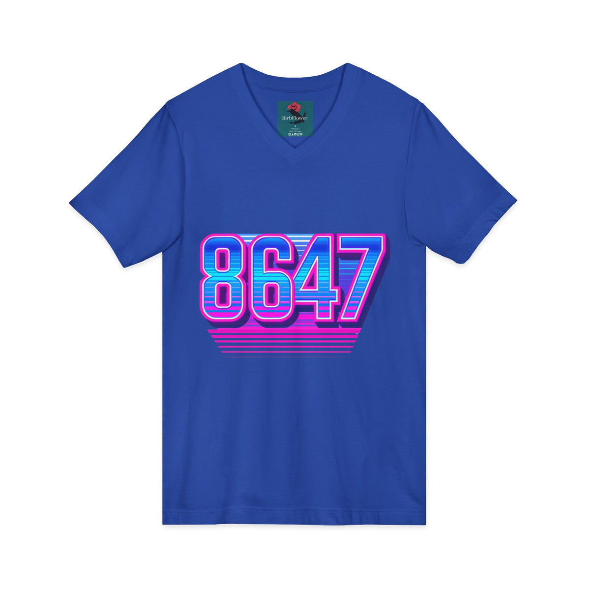 Retro 8647 V-Neck