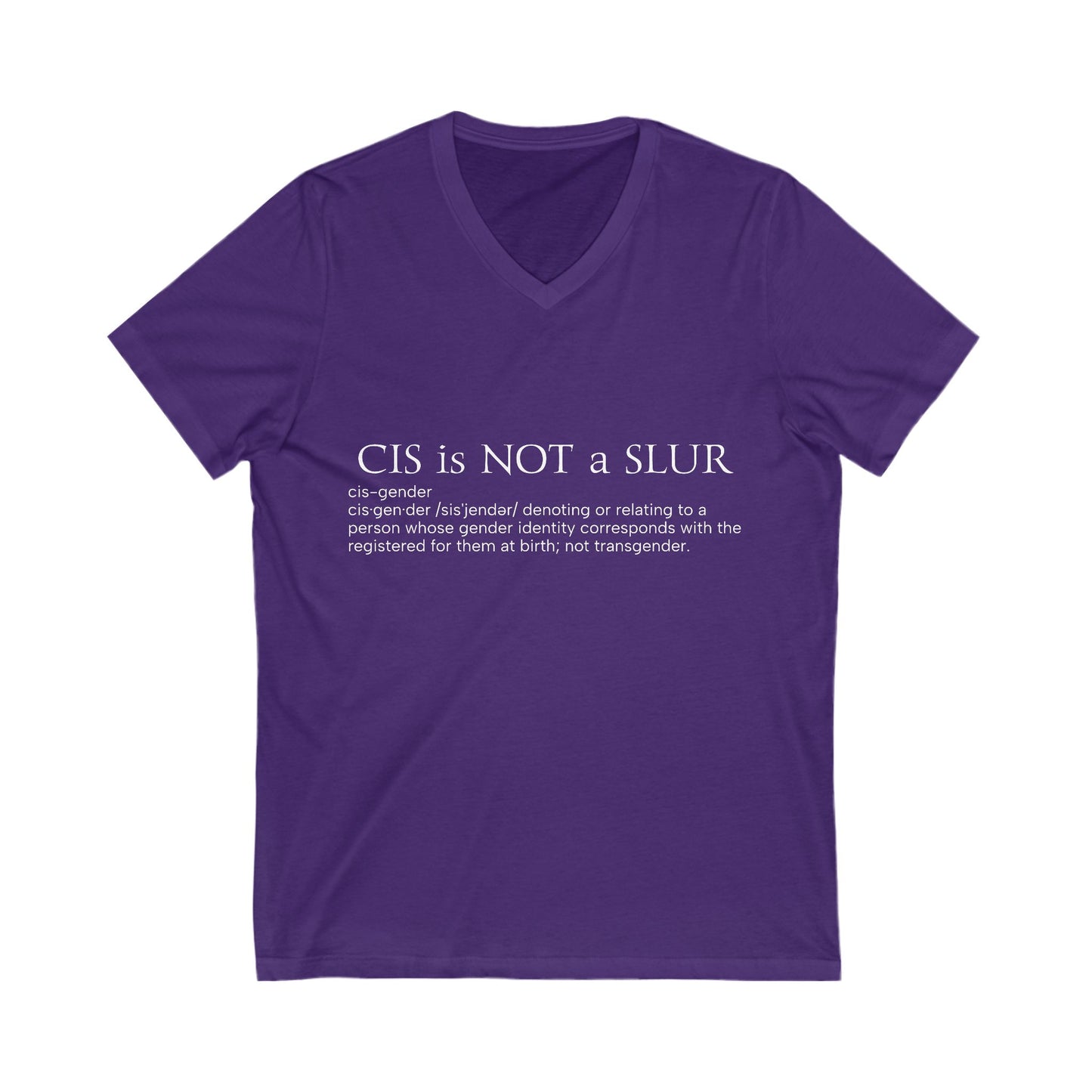 Cis Definition V-Neck