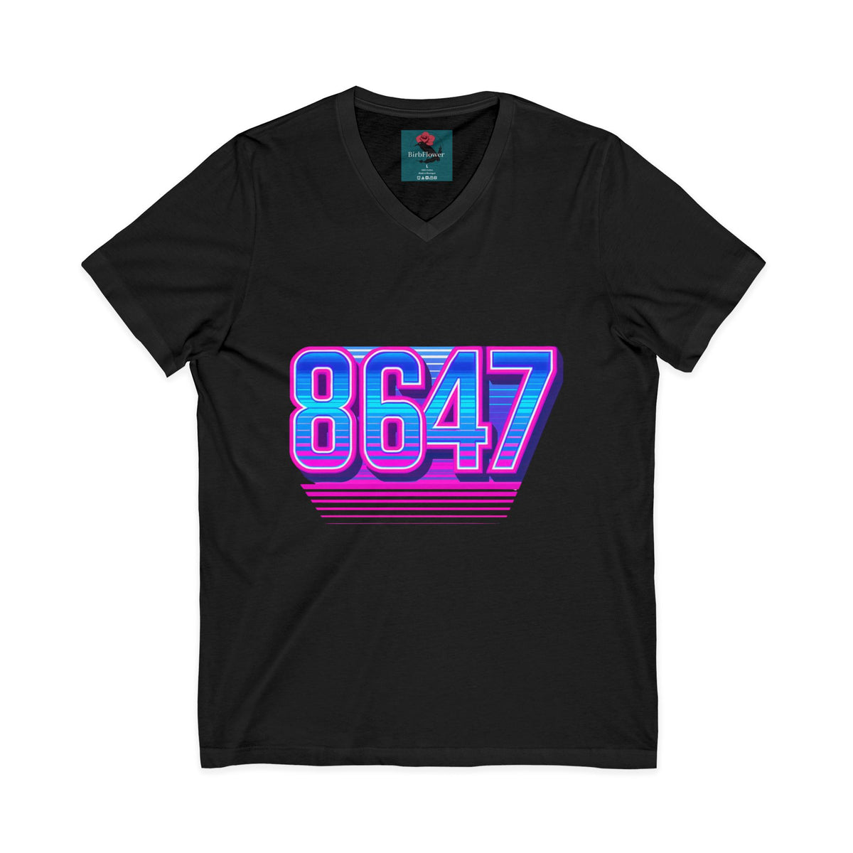 Retro 8647 V-Neck