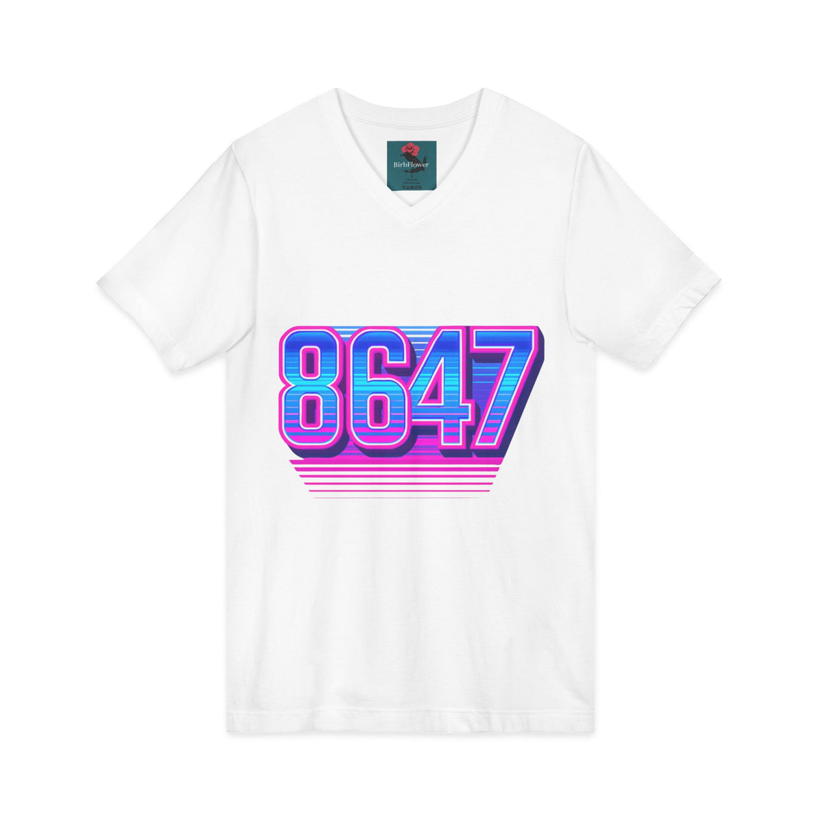 Retro 8647 V-Neck