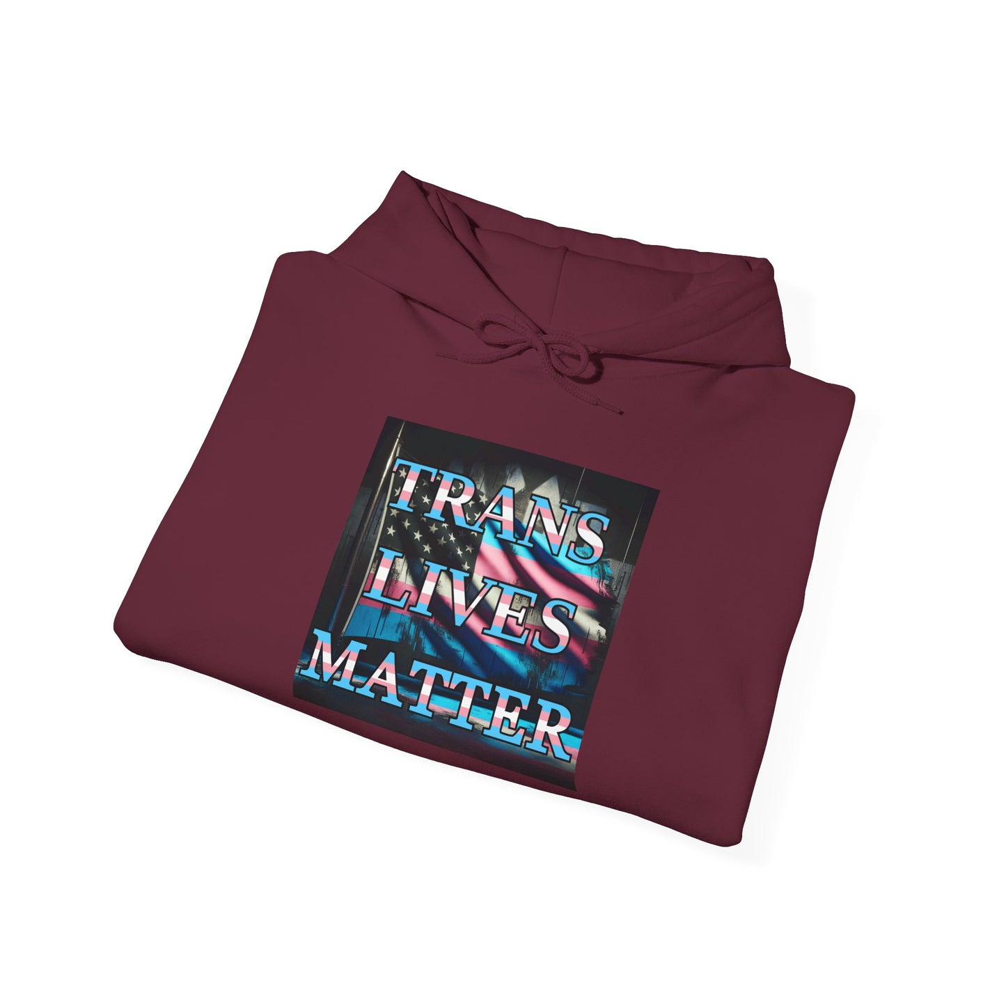 Trans Lives Matter Flag Hoodie V1