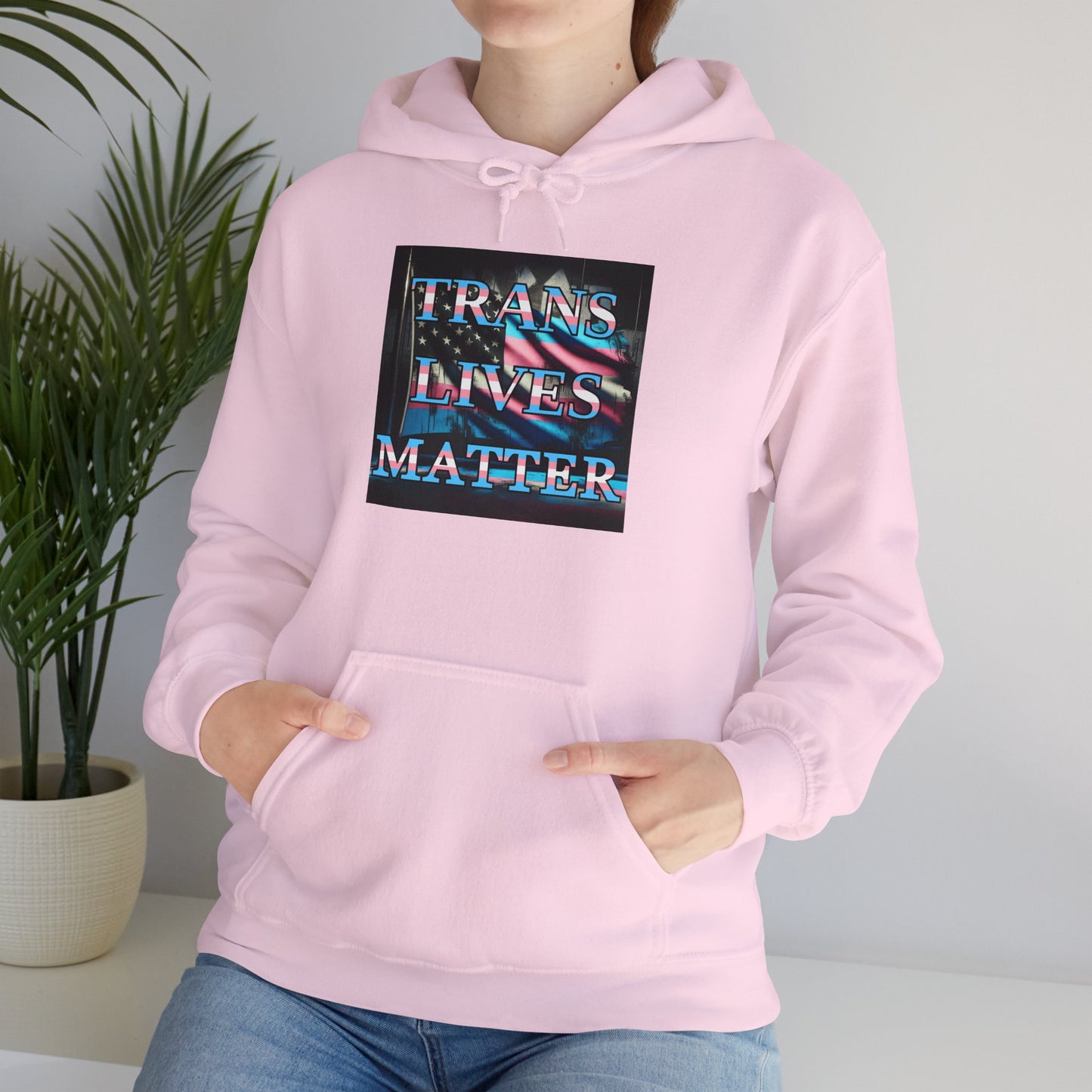 Trans Lives Matter Flag Hoodie V1