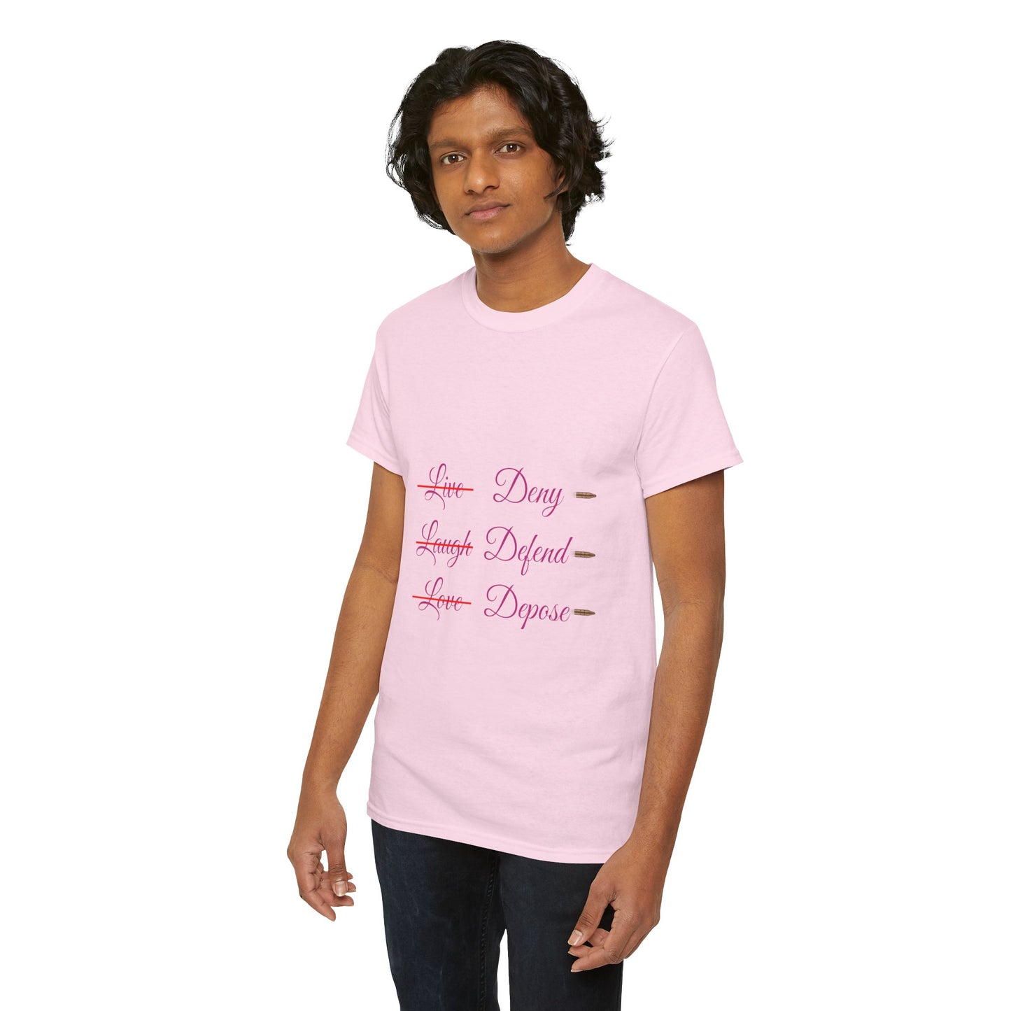 Live Laugh Depose Tee