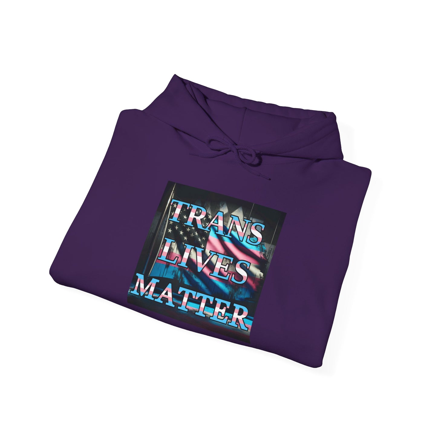 Trans Lives Matter Flag Hoodie V1