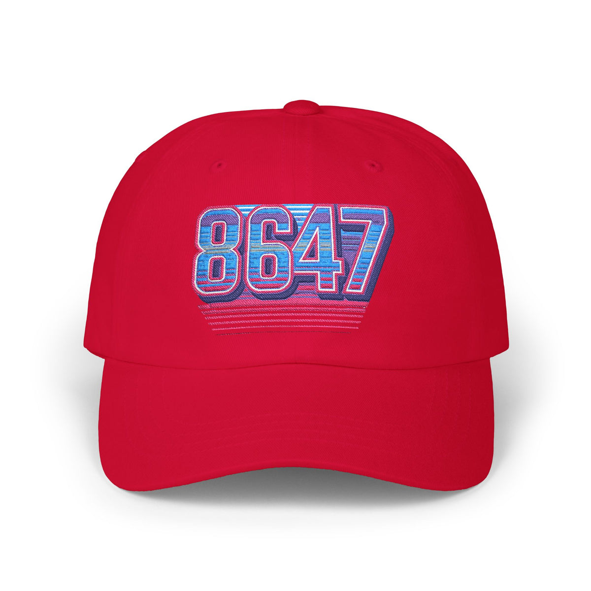 Retro '8647' Embroidered Hat