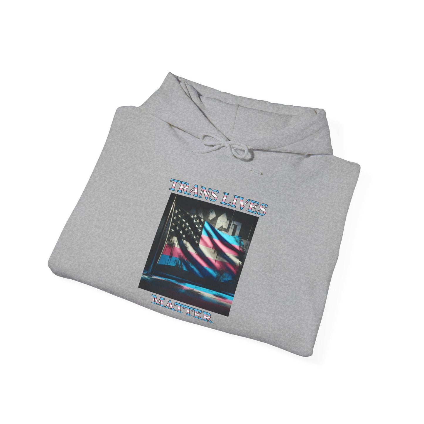 Trans Lives Matter Flag Hoodie V2