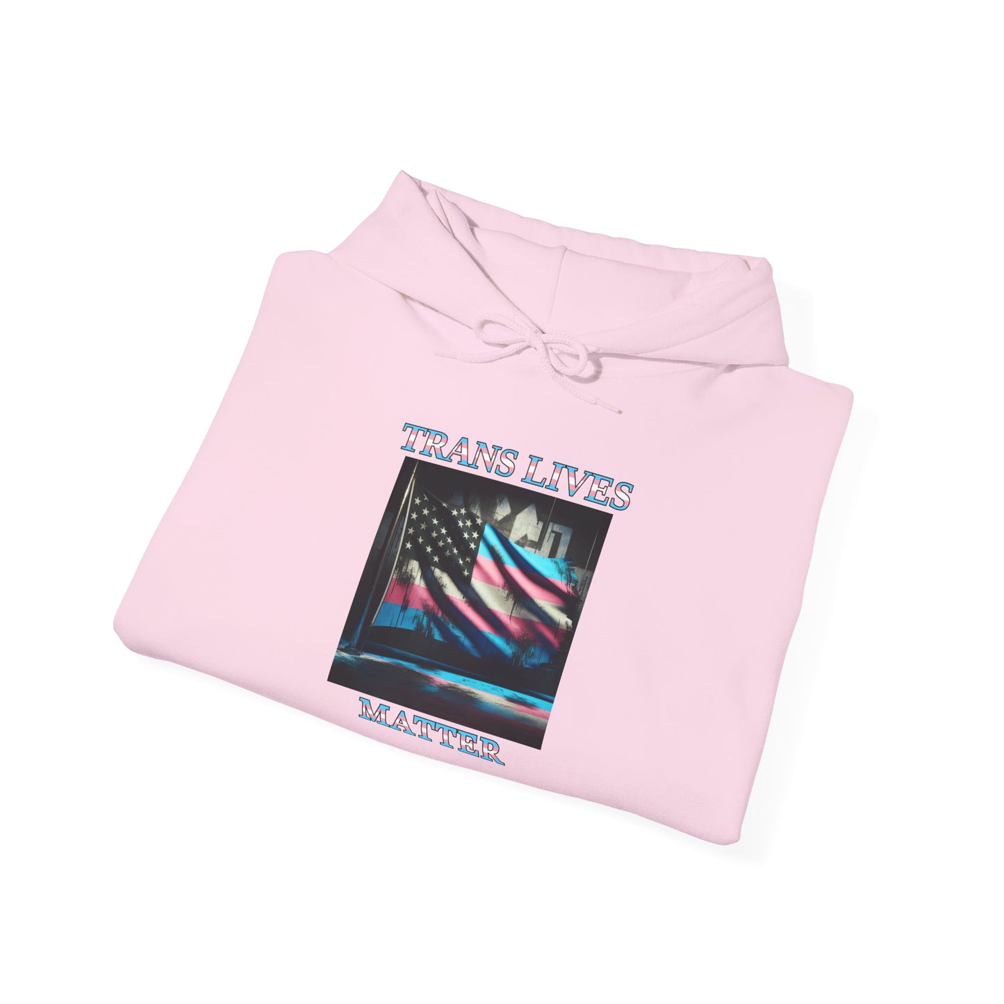 Trans Lives Matter Flag Hoodie V2