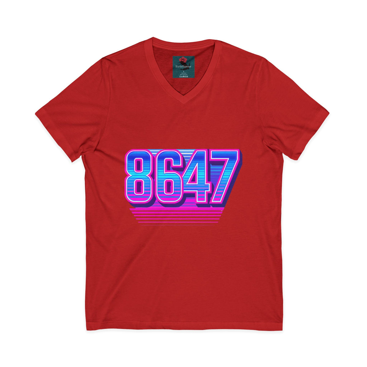 Retro 8647 V-Neck