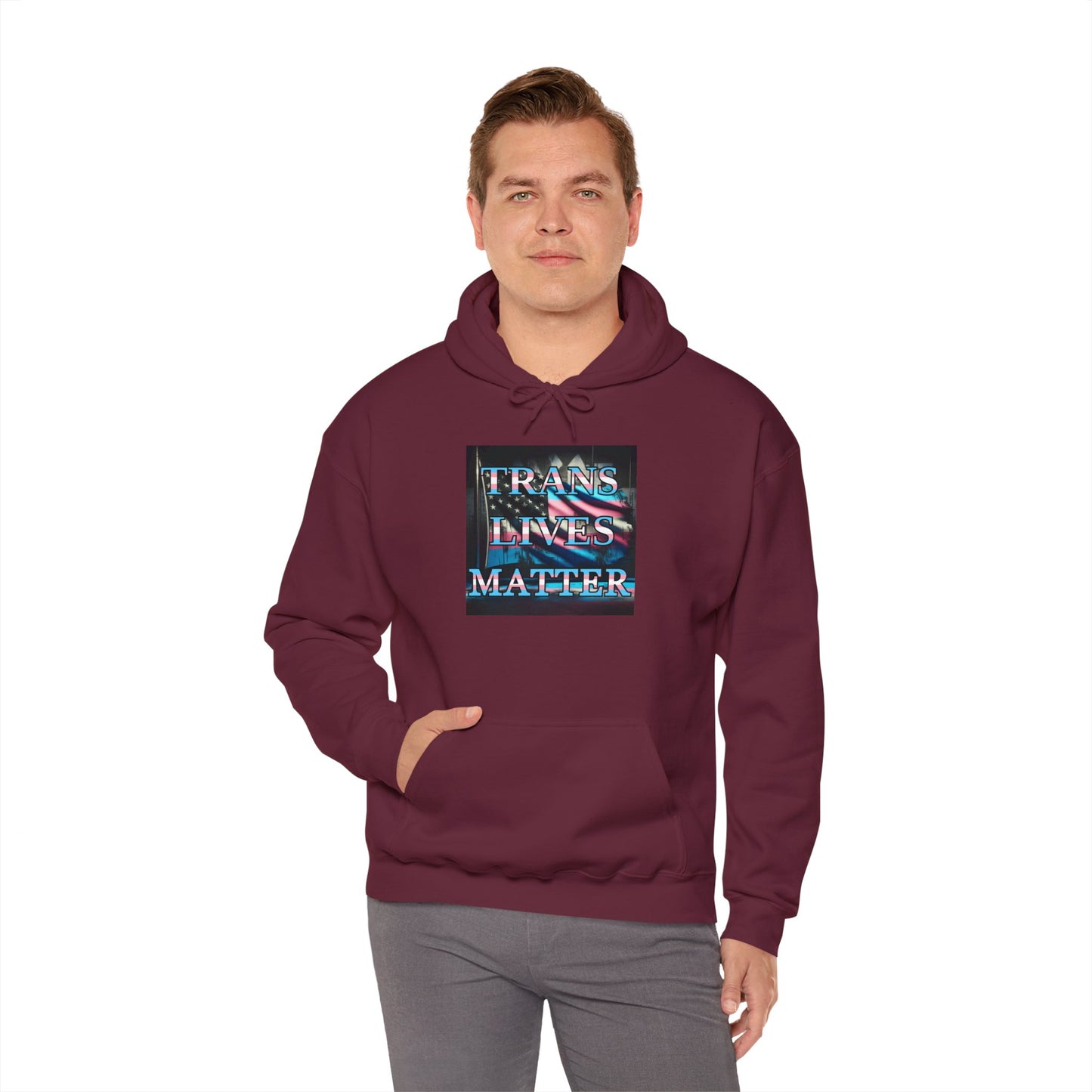 Trans Lives Matter Flag Hoodie V1