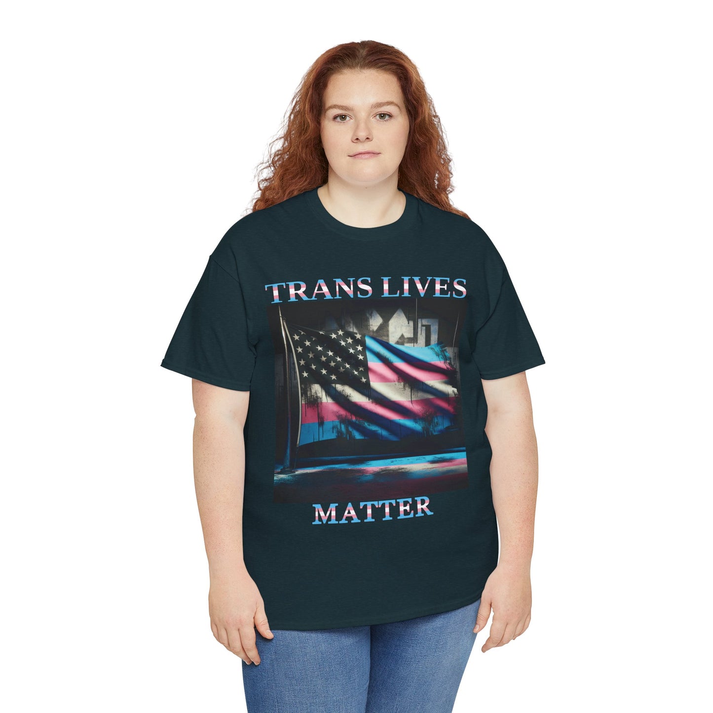 Trans Lives Matter Flag Tee V2