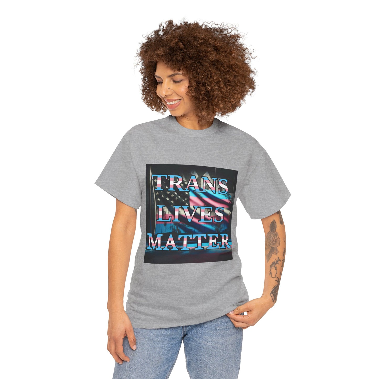 Trans Lives Matter Flag Tee V1