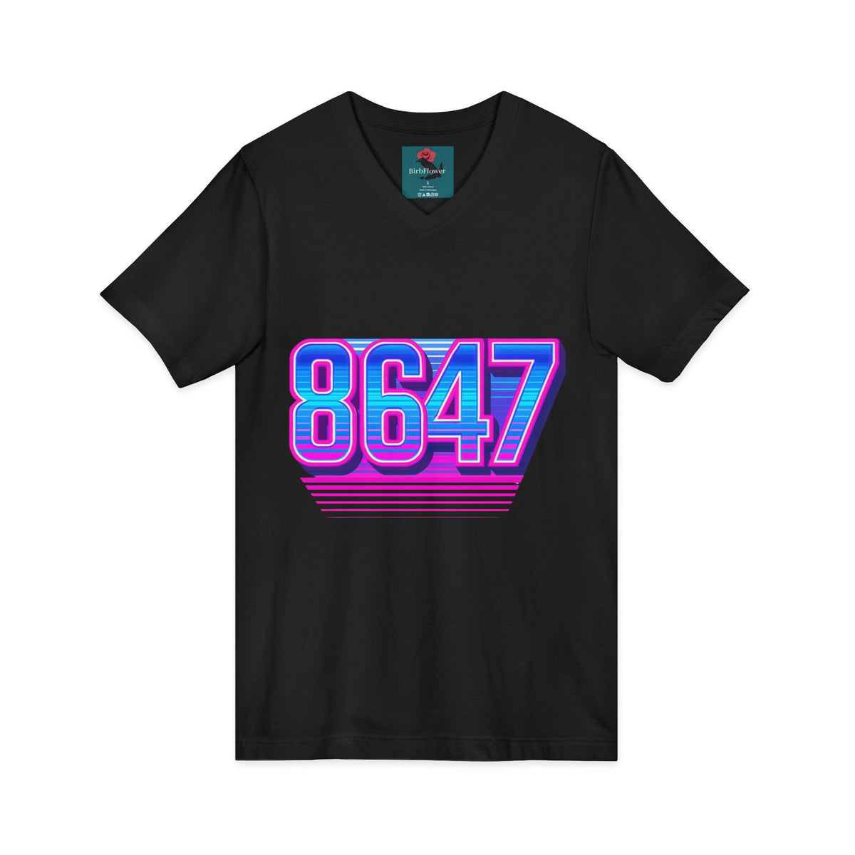 Retro 8647 V-Neck