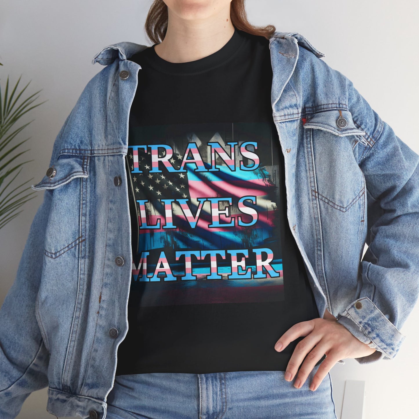 Trans Lives Matter Flag Tee V1