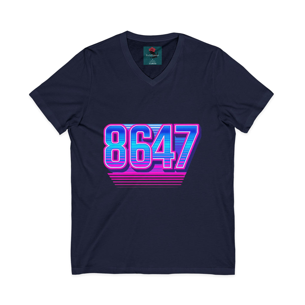 Retro 8647 V-Neck