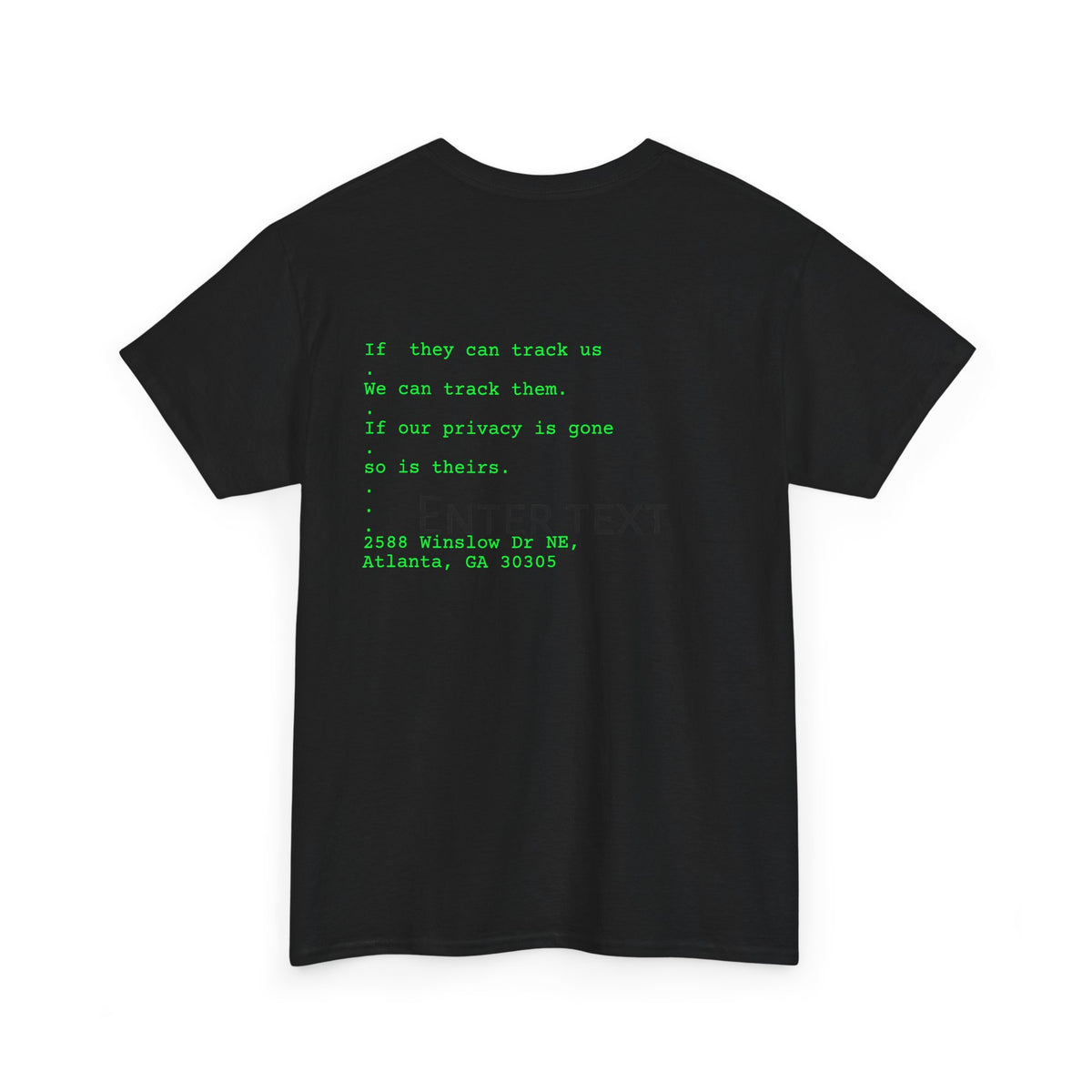 Anti-Flock Matrix Hyperbole Tee