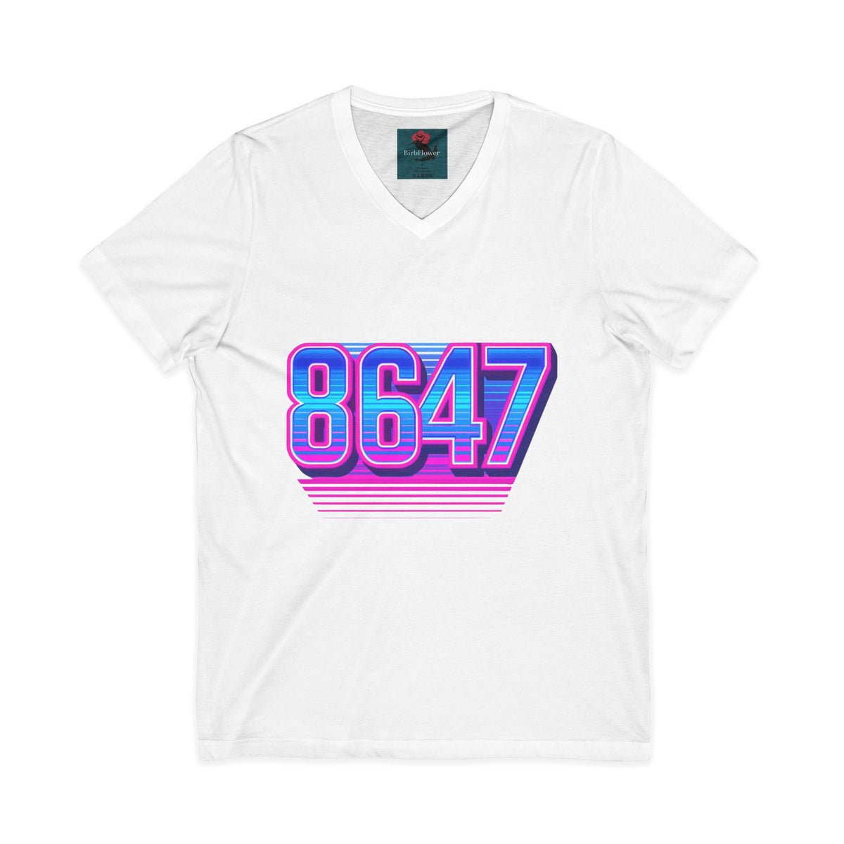 Retro 8647 V-Neck