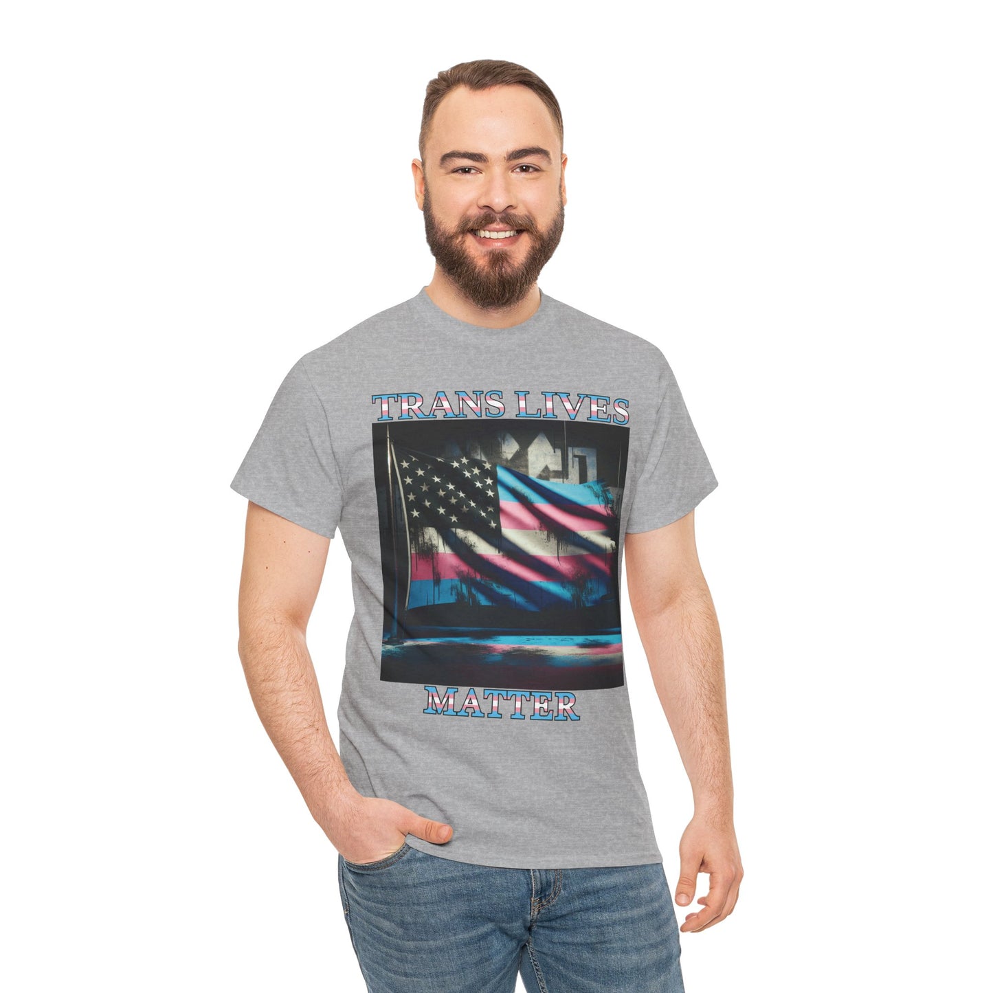 Trans Lives Matter Flag Tee V2