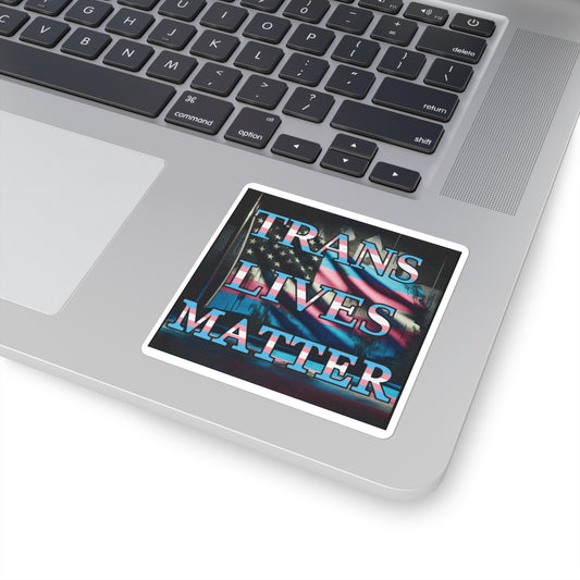 Trans Lives Matter Flag Sticker