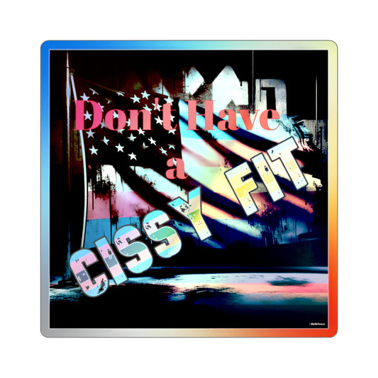 Holographic Cissy Fit Sticker