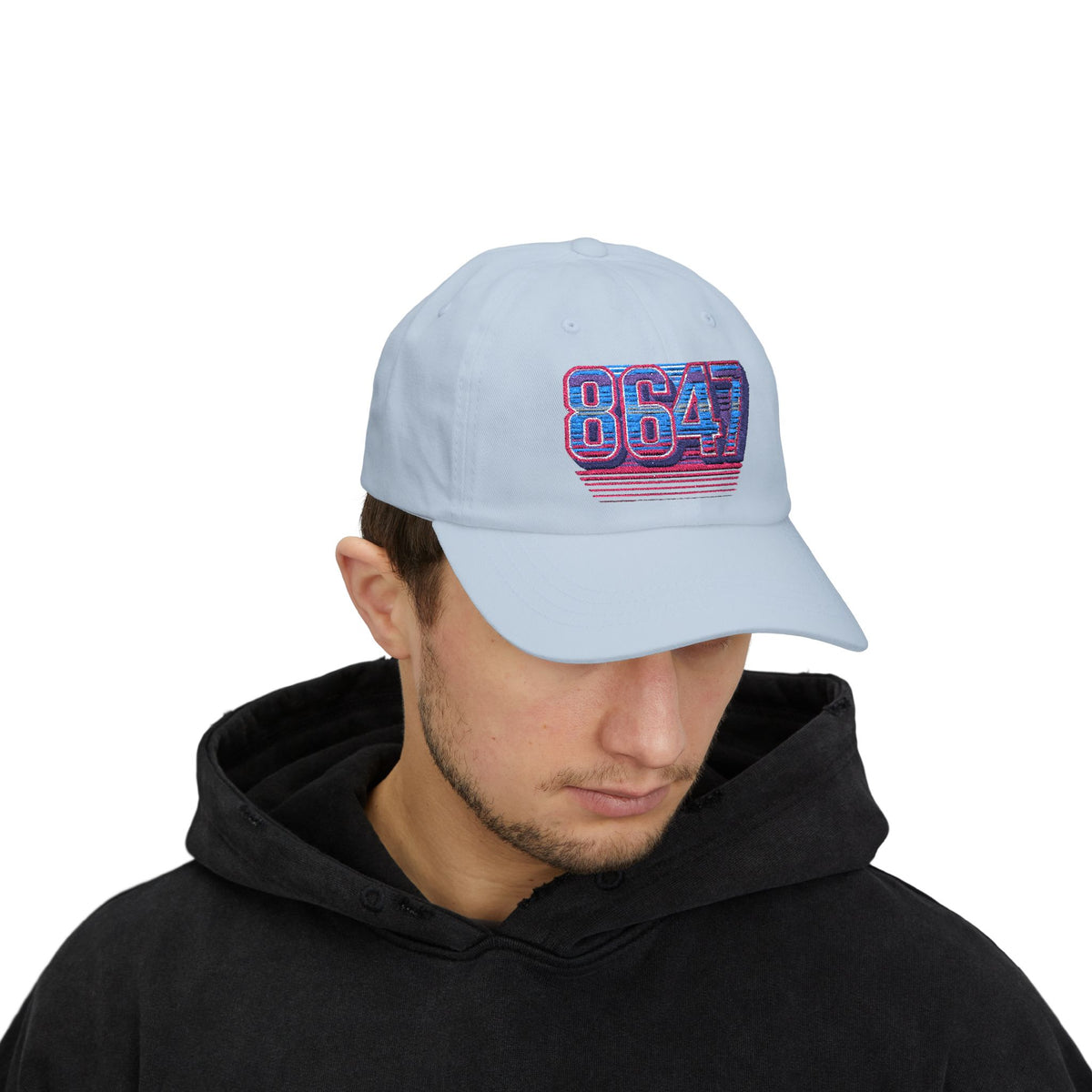 Retro '8647' Embroidered Hat