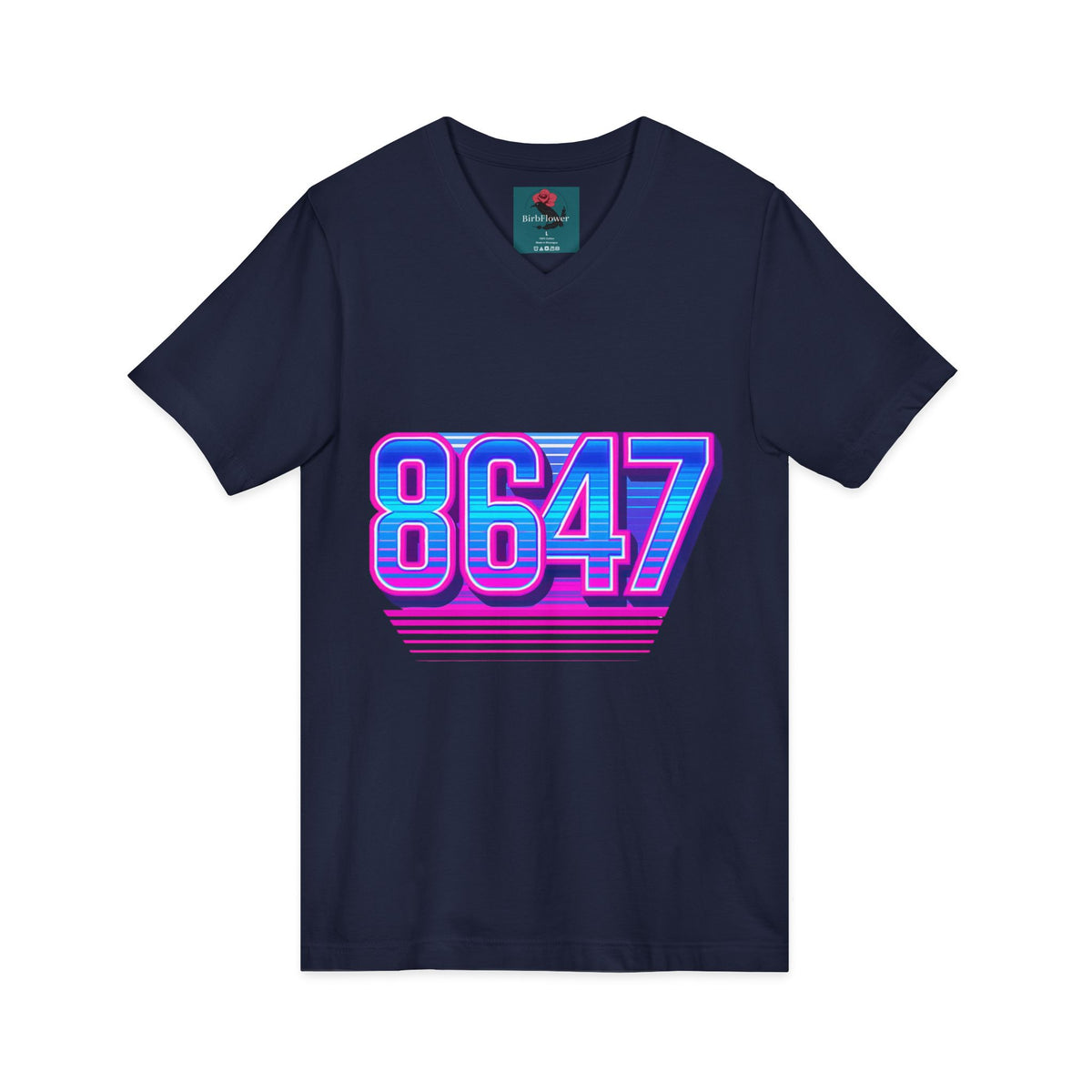 Retro 8647 V-Neck