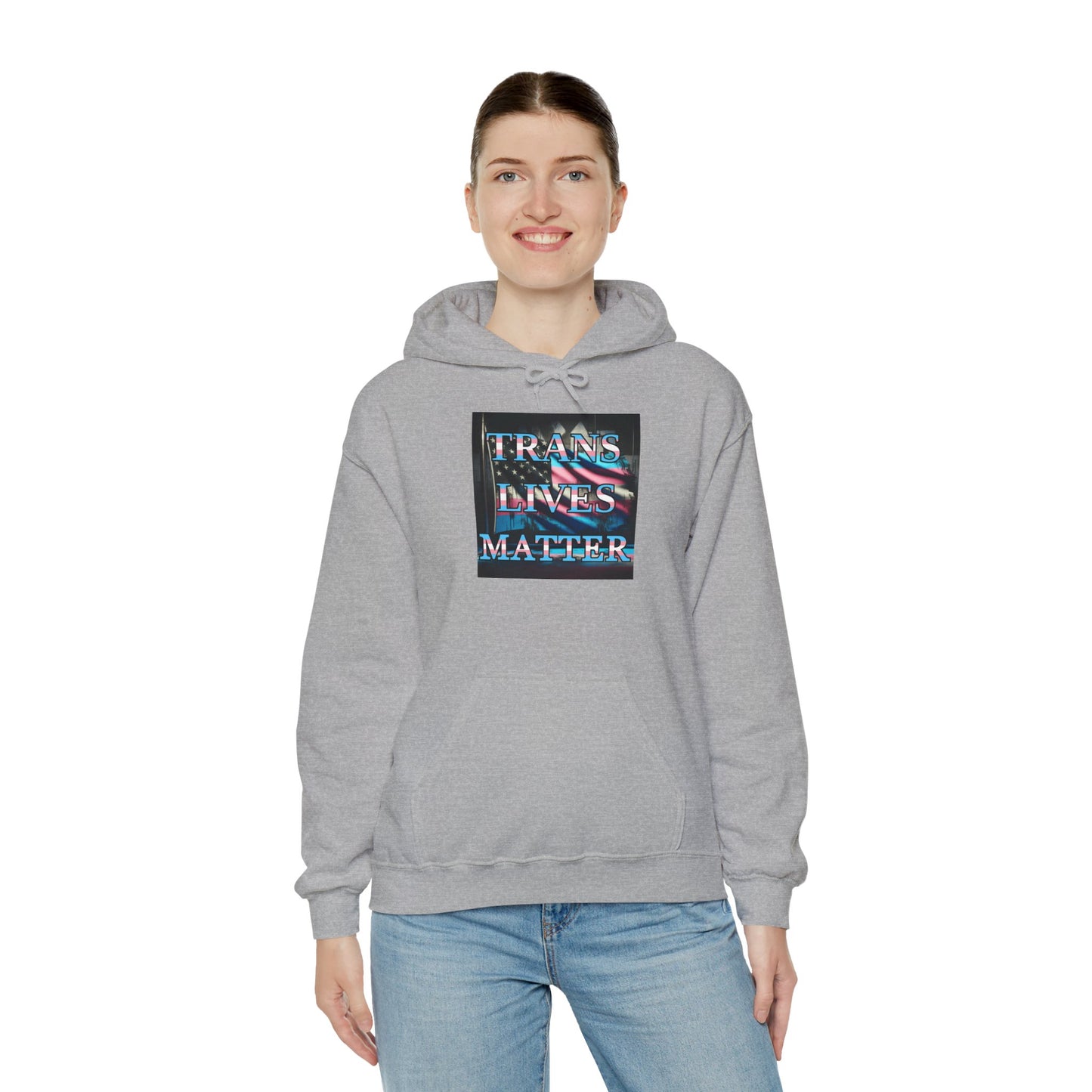 Trans Lives Matter Flag Hoodie V1