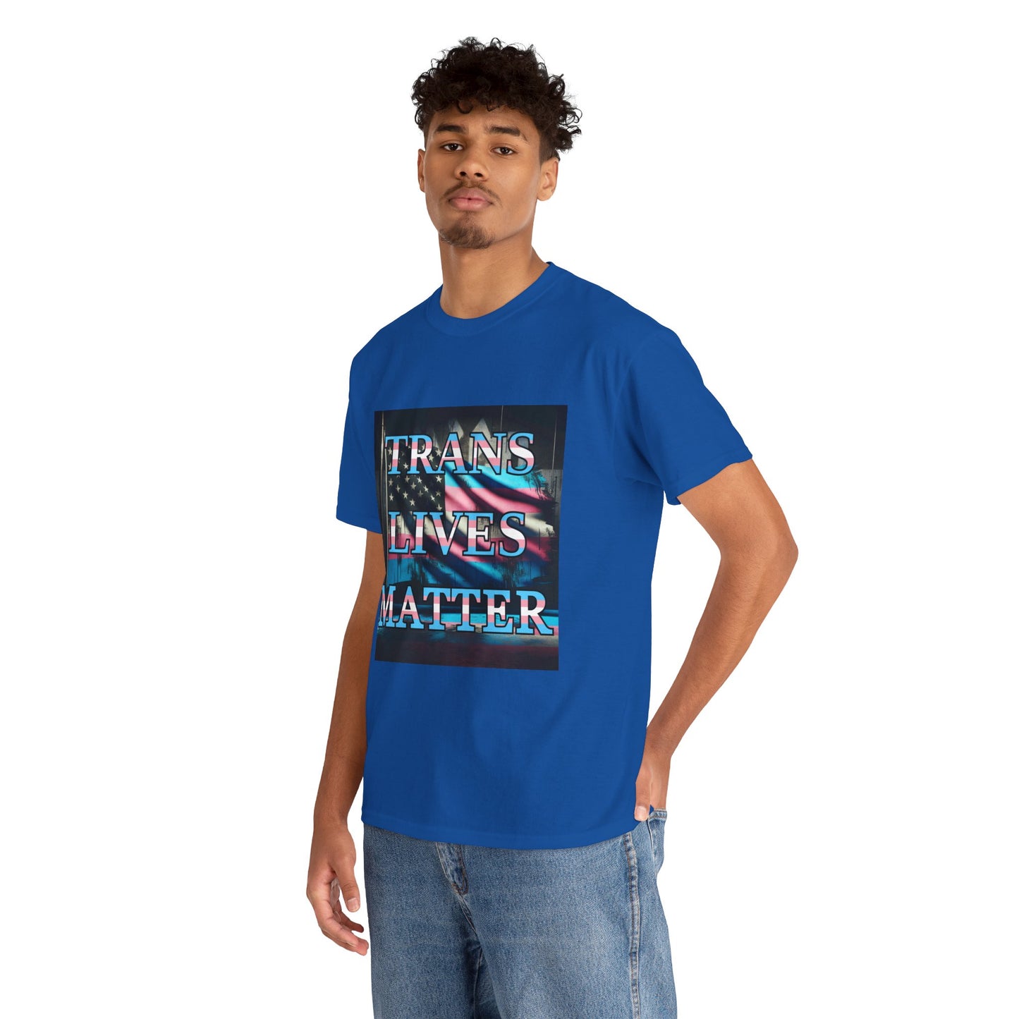 Trans Lives Matter Flag Tee V1