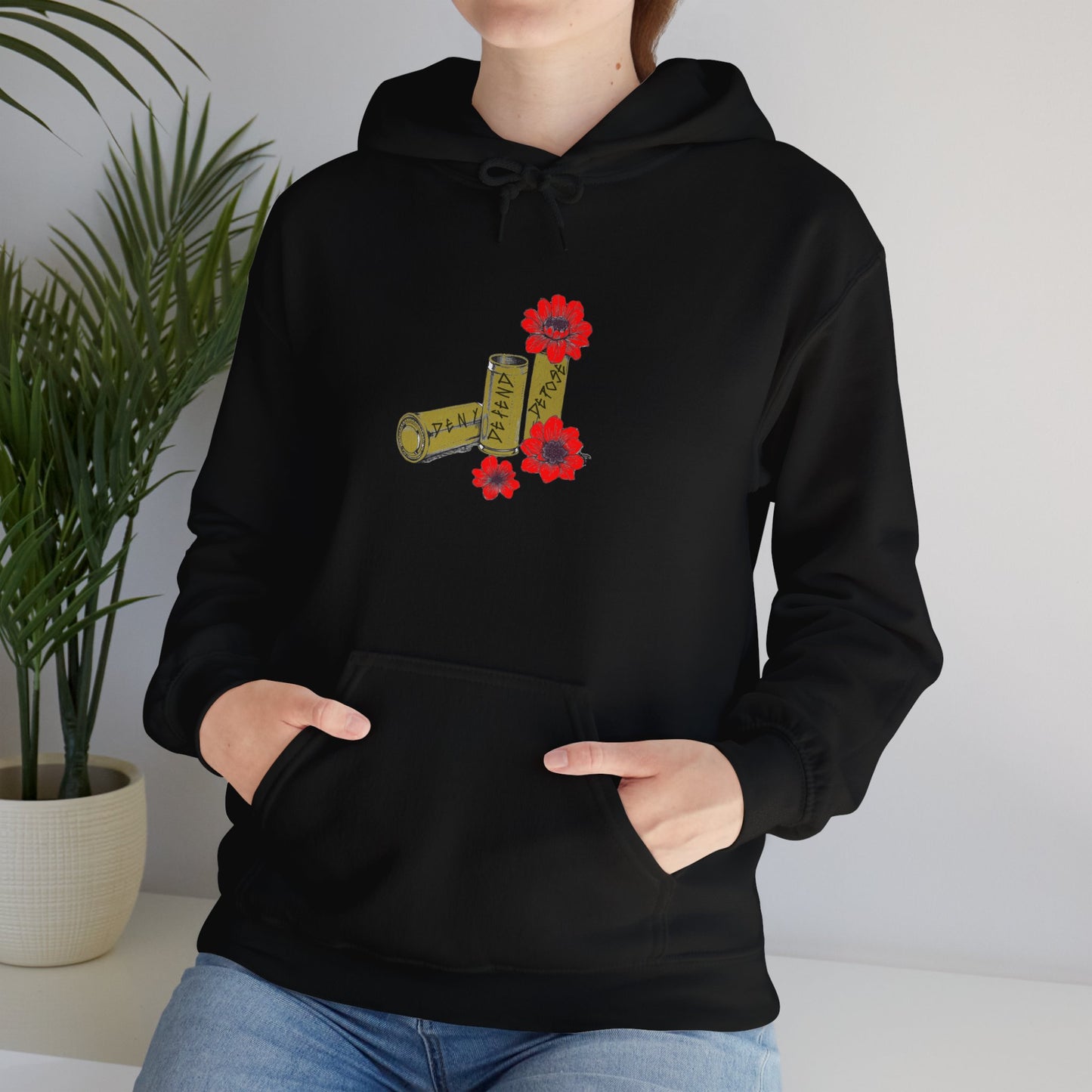 Unisex Deny Defend Depose Hoodie