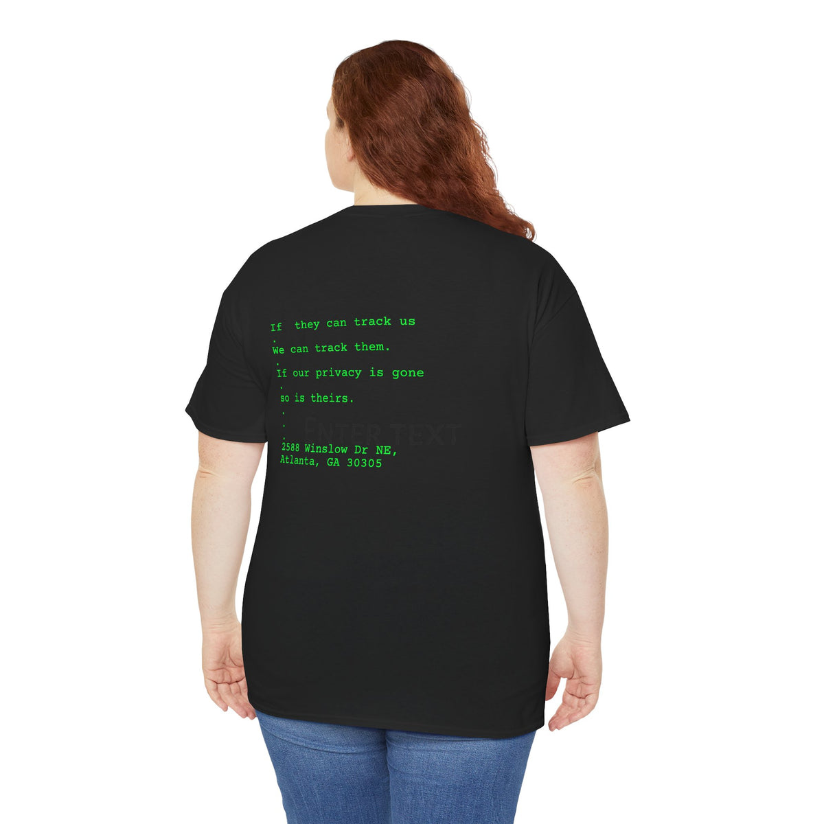 Anti-Flock Matrix Hyperbole Tee