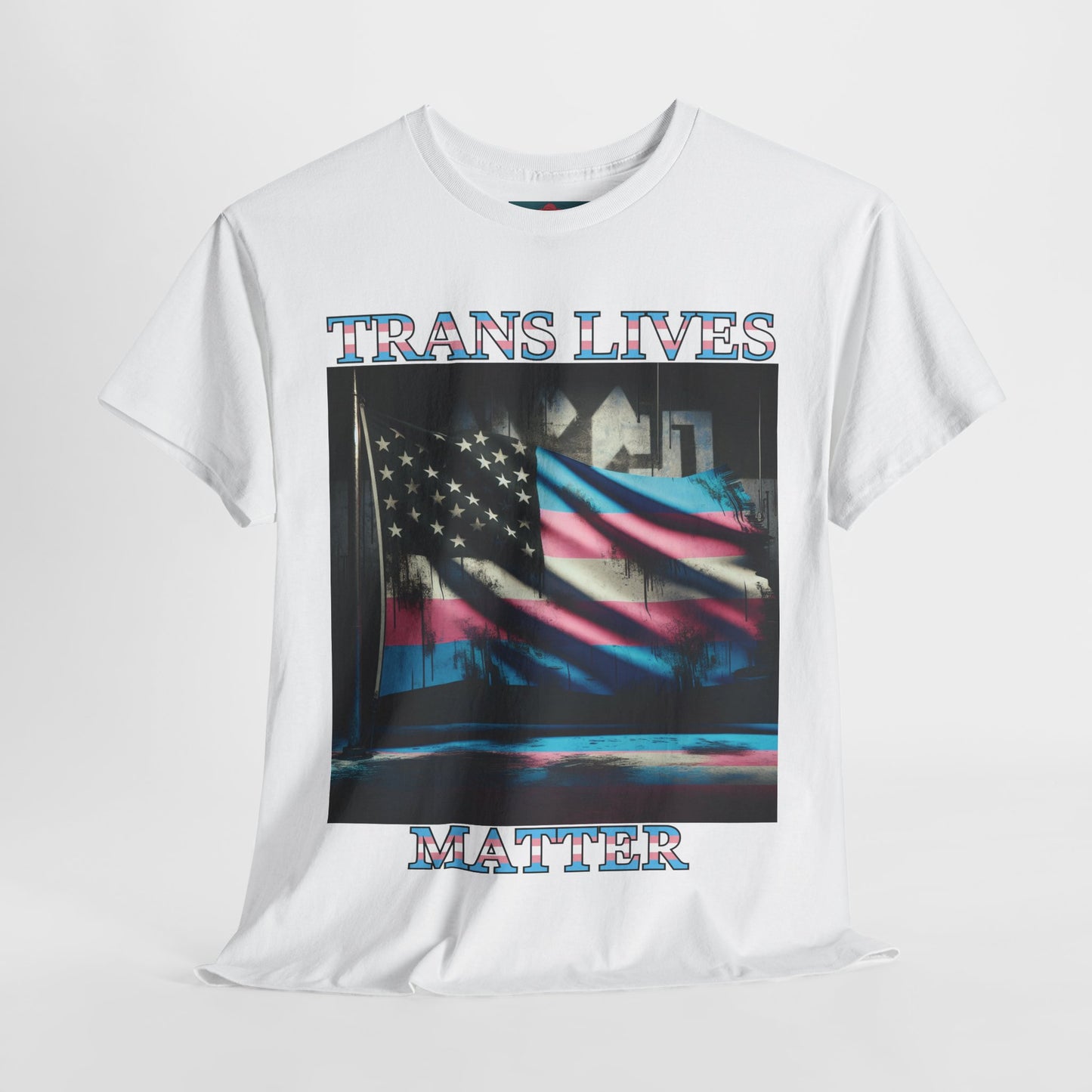 Trans Lives Matter Flag Tee V2