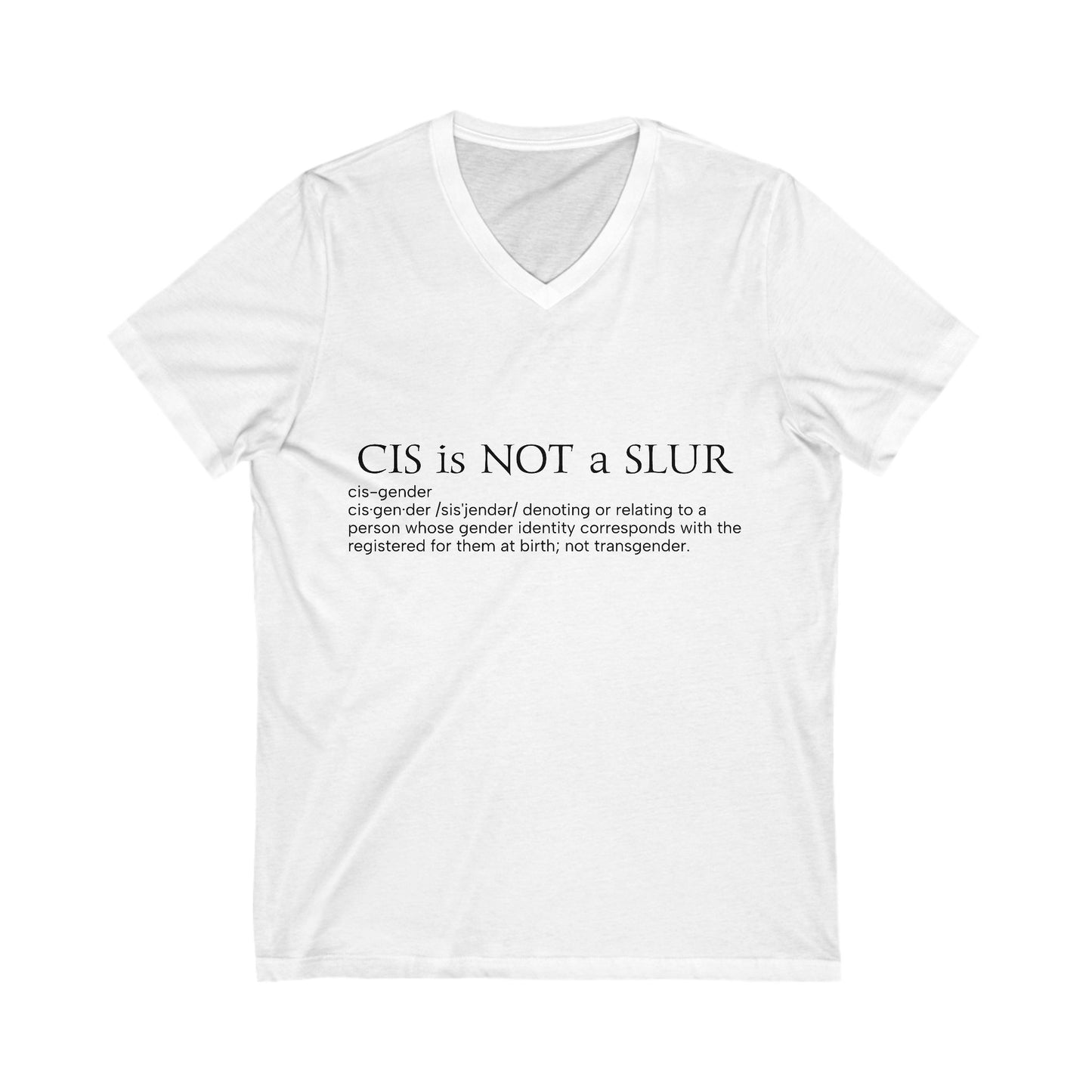 Cis Definition V-Neck